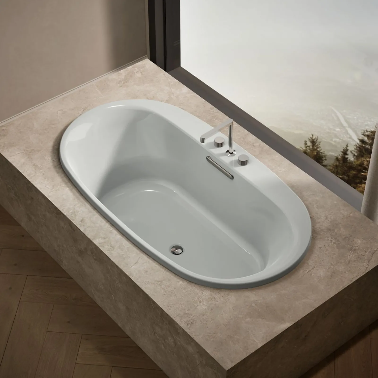 65-1/2" x 35-3/4" drop-in bath^Kohler Best