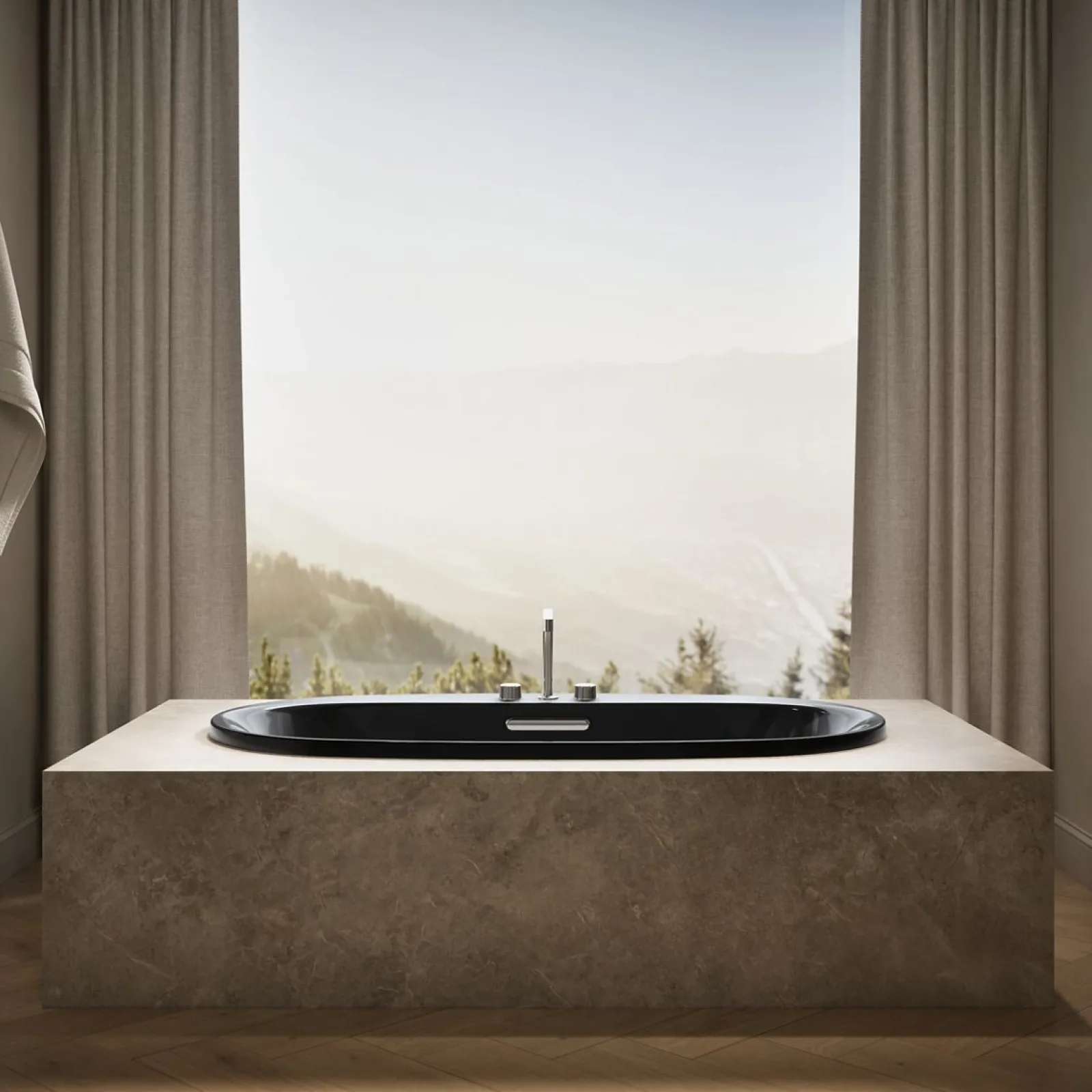 65-1/2" x 35-3/4" drop-in bath^Kohler Best