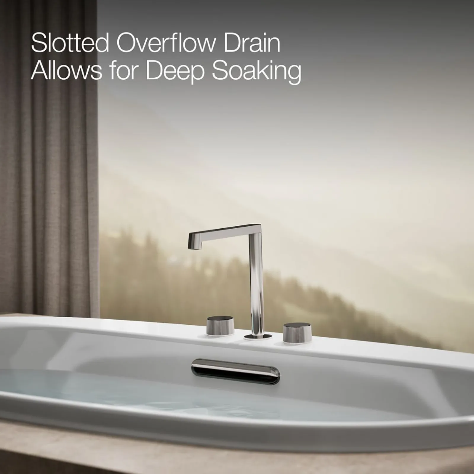65-1/2" x 35-3/4" drop-in bath^Kohler Best