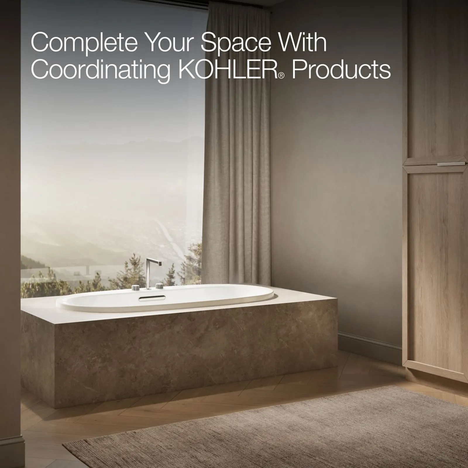 65-1/2" x 35-3/4" drop-in bath^Kohler Best