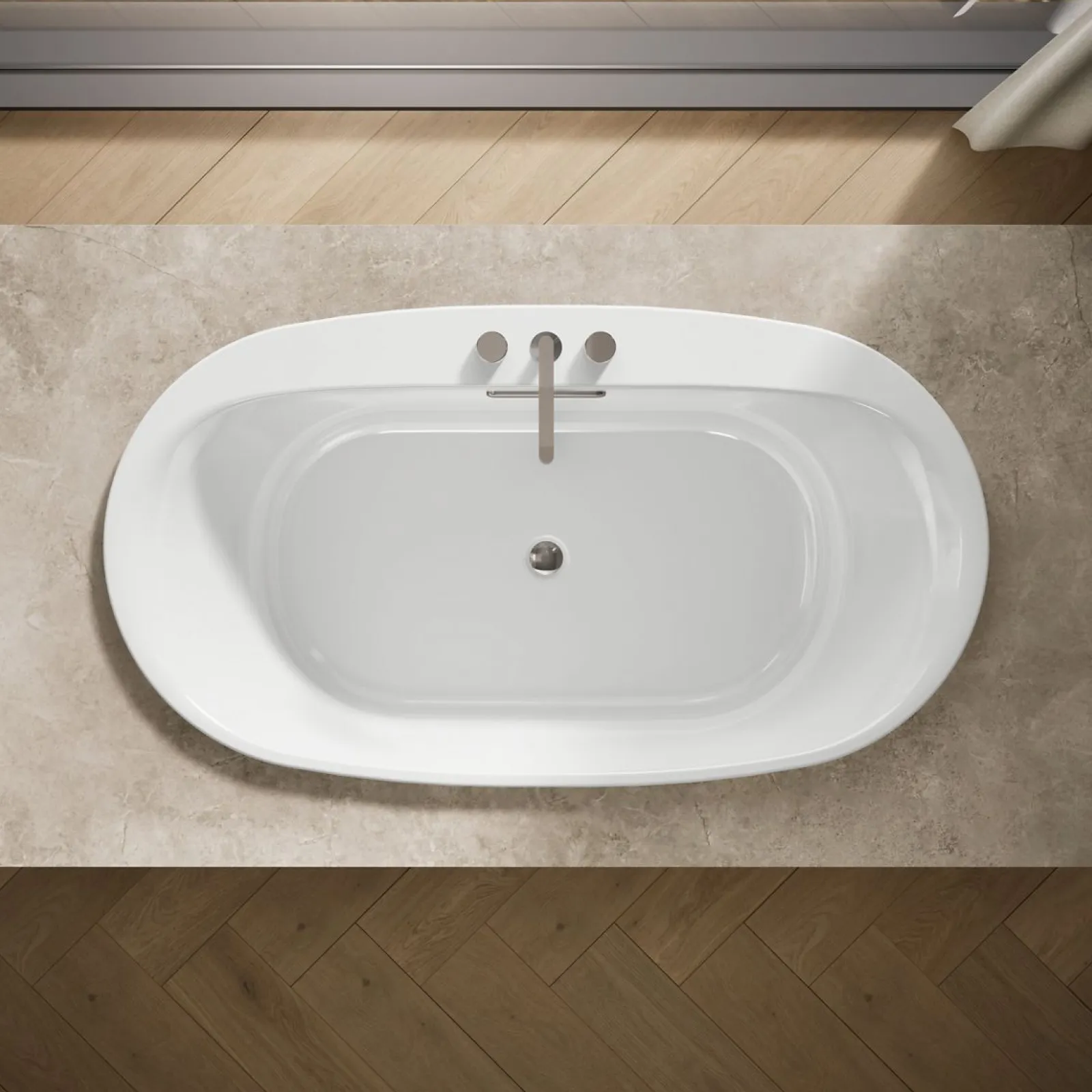 65-1/2" x 35-3/4" drop-in bath^Kohler Best