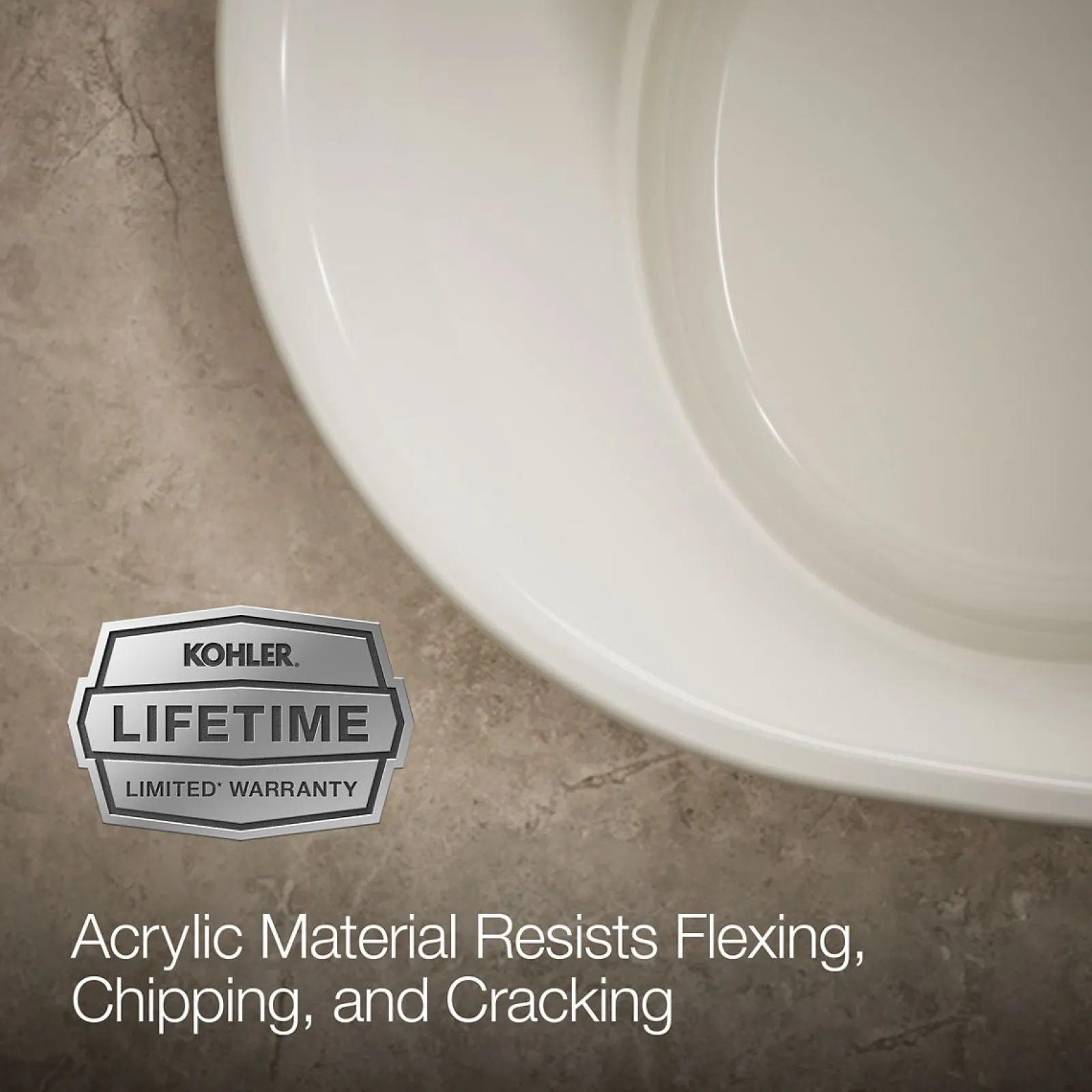 65-1/2" x 35-3/4" drop-in bath^Kohler Best