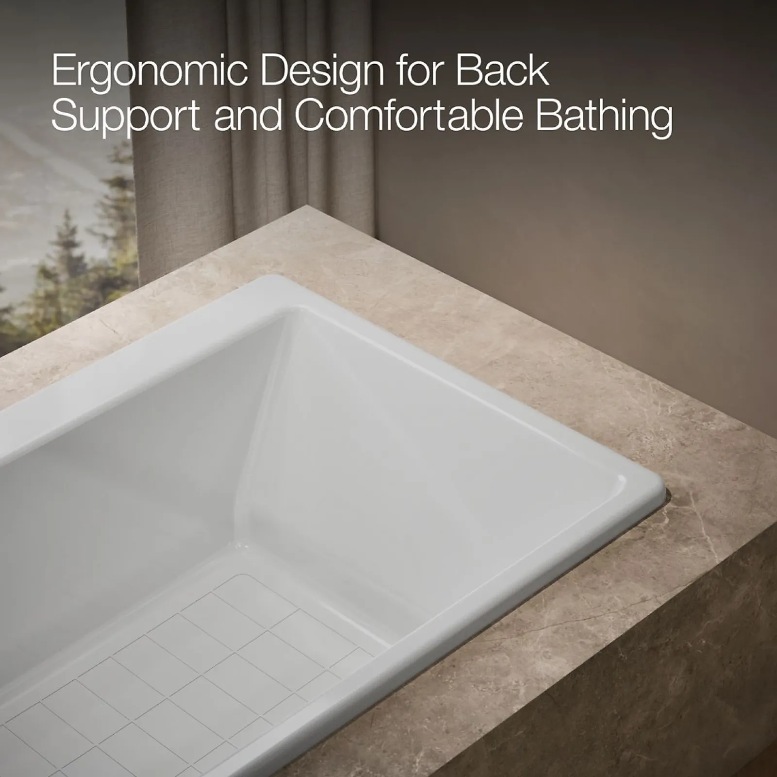 67" x 36" drop-in bath^Kohler Online