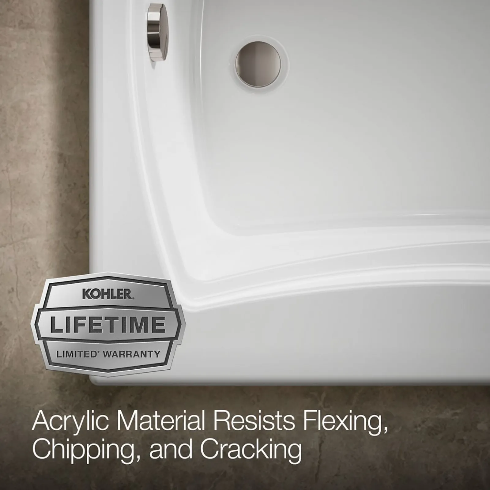 60" x 36" drop-in bath with^Kohler Discount