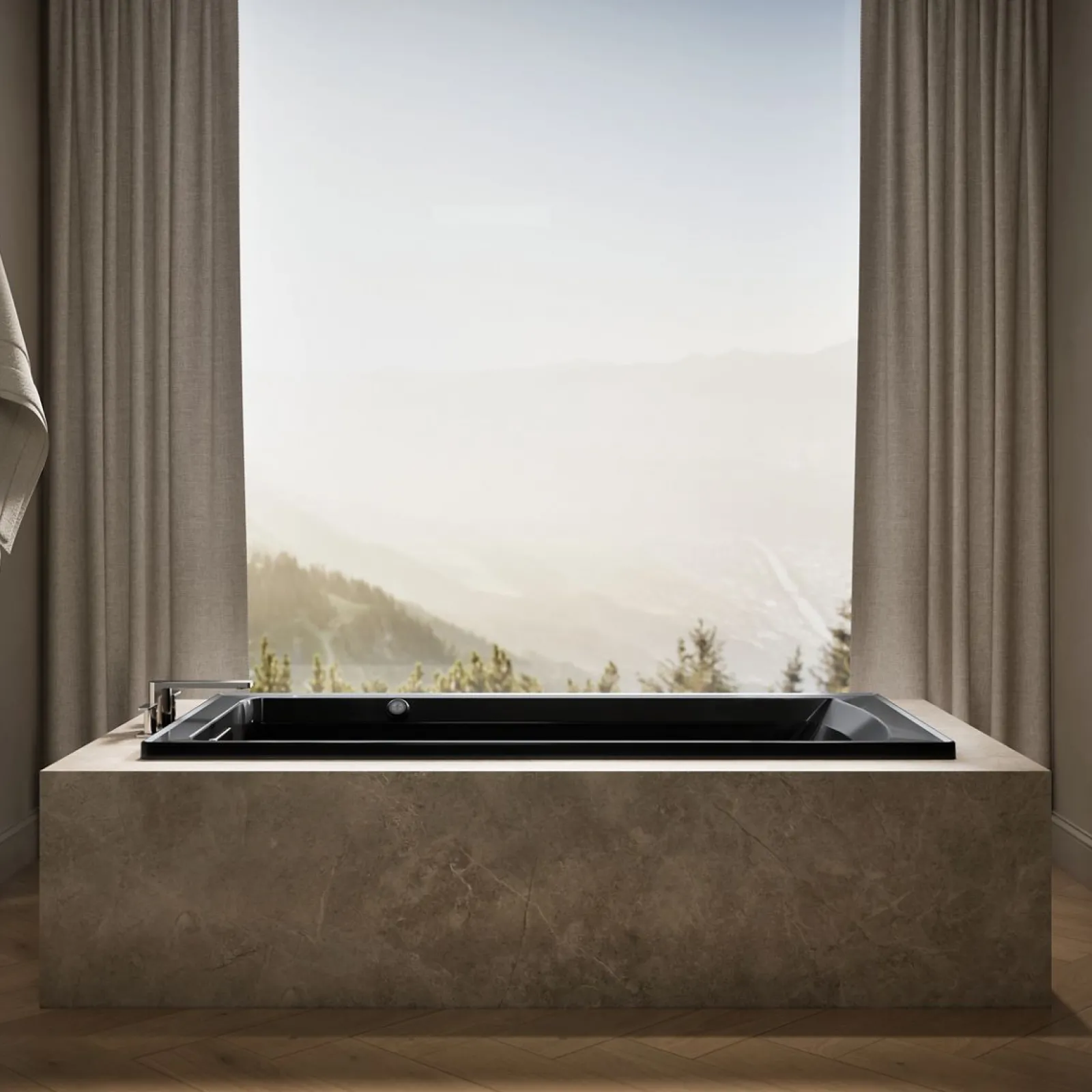 72" x 36" drop-in bath with Bask® heated surface^Kohler Best
