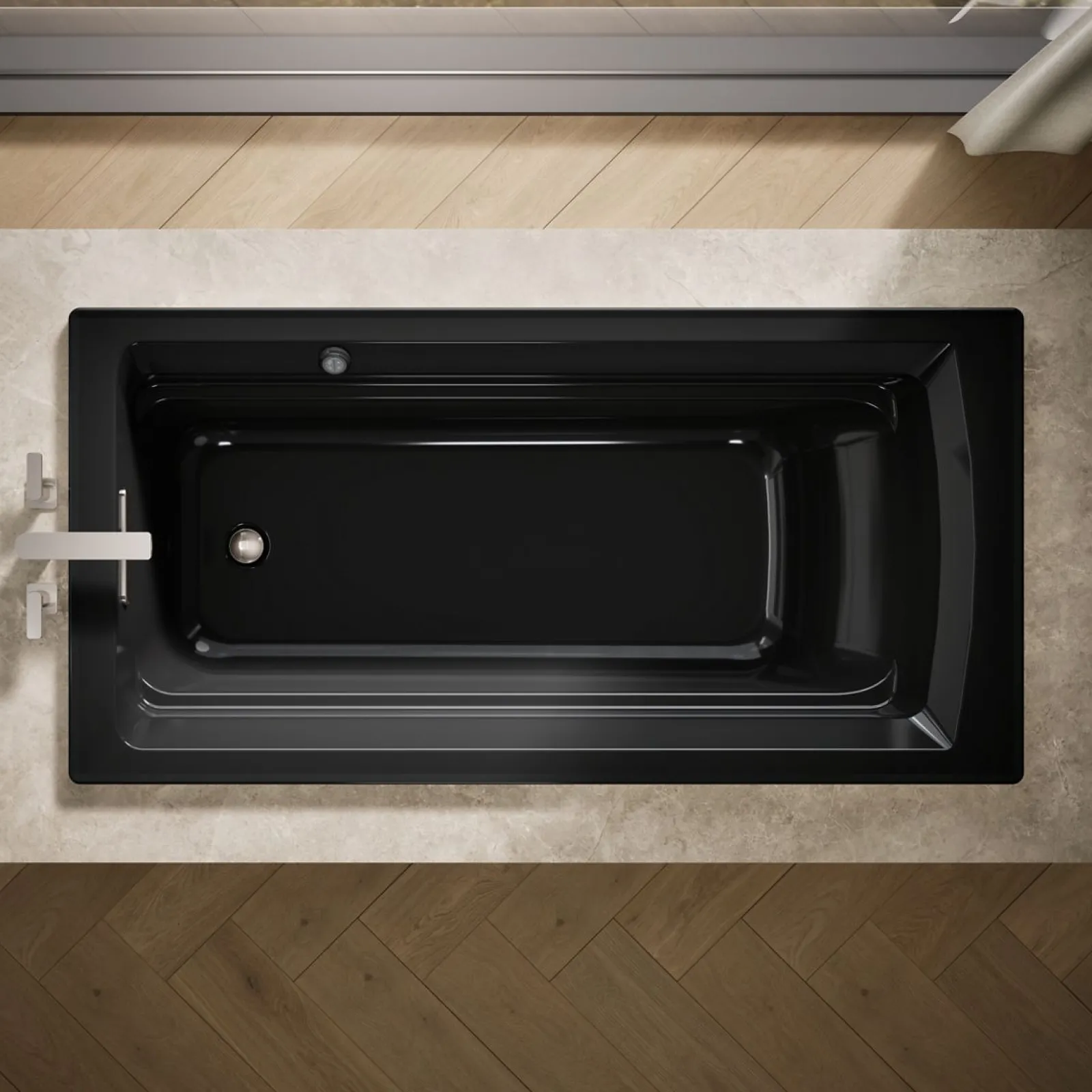72" x 36" drop-in bath with Bask® heated surface^Kohler Best