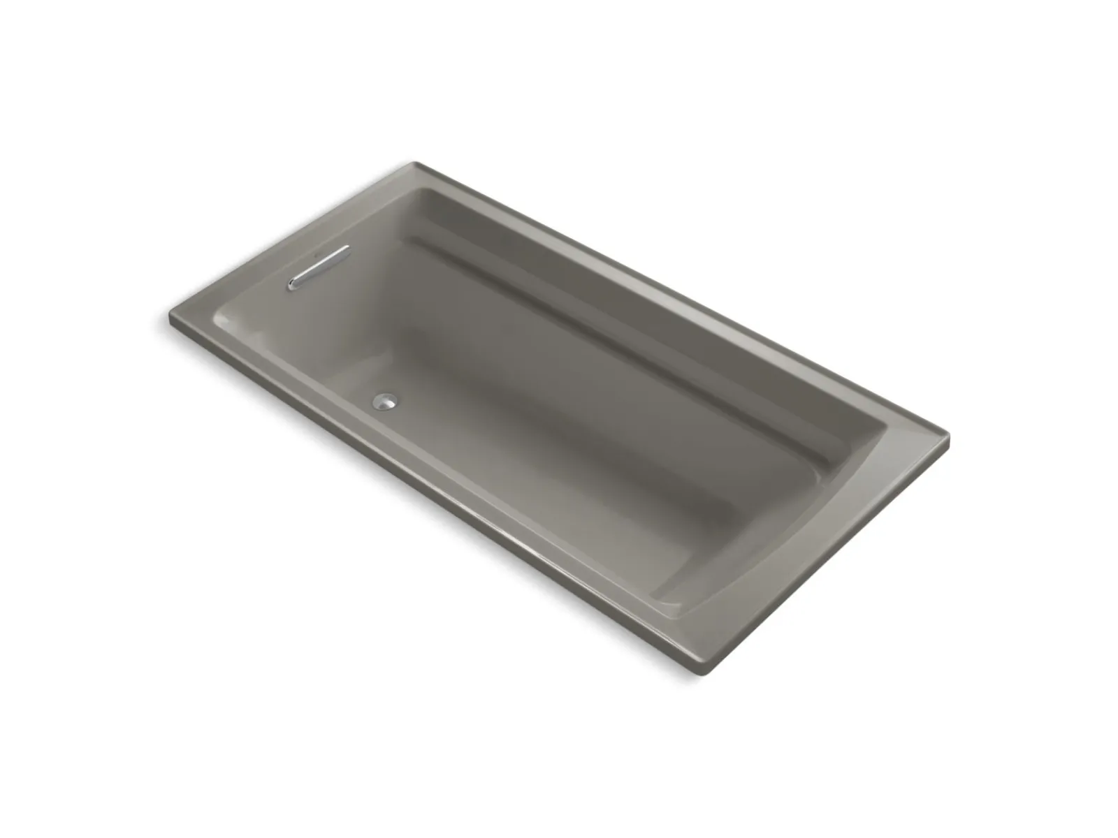 72" x 36" drop-in bath with Bask® heated surface^Kohler Best
