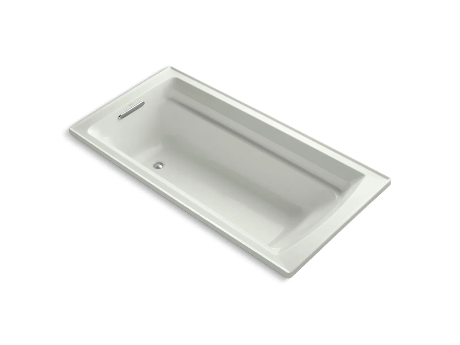 72" x 36" drop-in bath with Bask® heated surface^Kohler Best