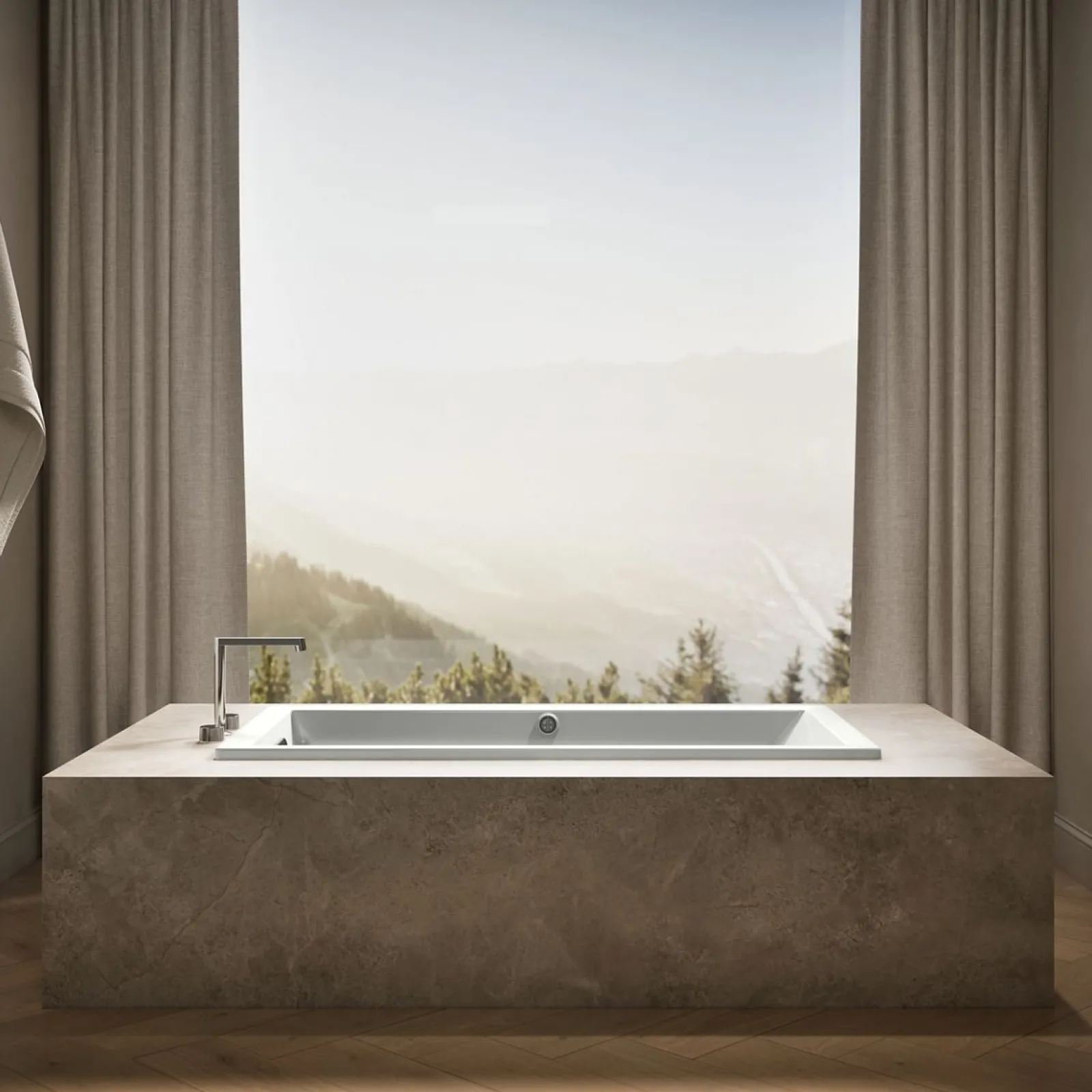 60" x 30" drop-in bath with Bask® heated surface^Kohler Sale