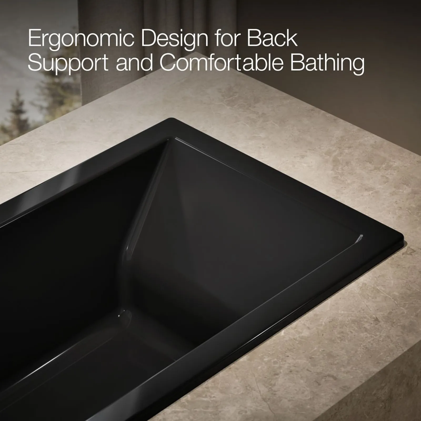 60" x 30" drop-in bath with Bask® heated surface^Kohler Sale