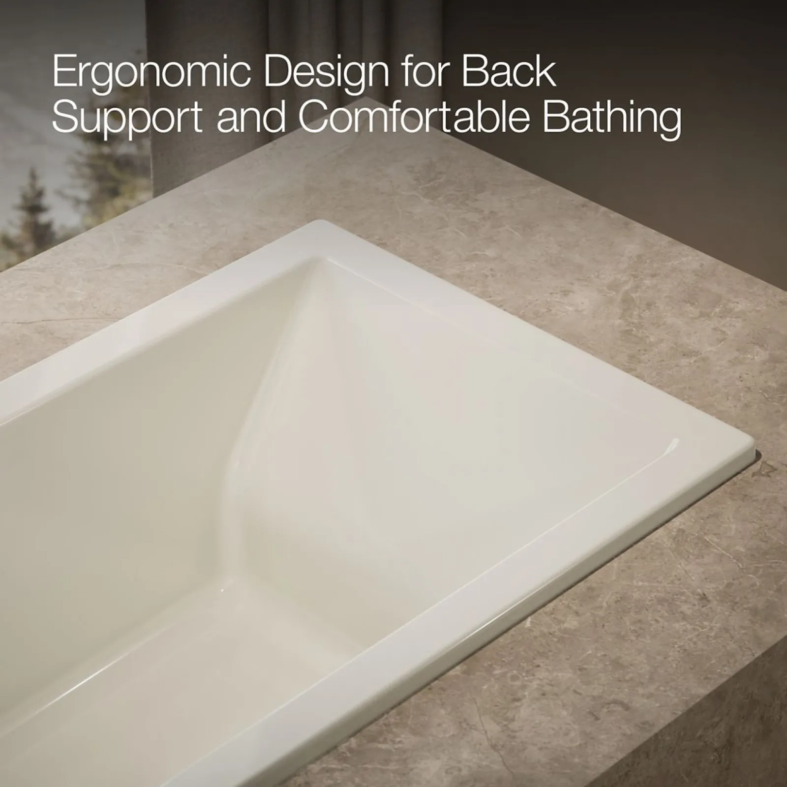 60" x 30" drop-in bath with Bask® heated surface^Kohler Sale