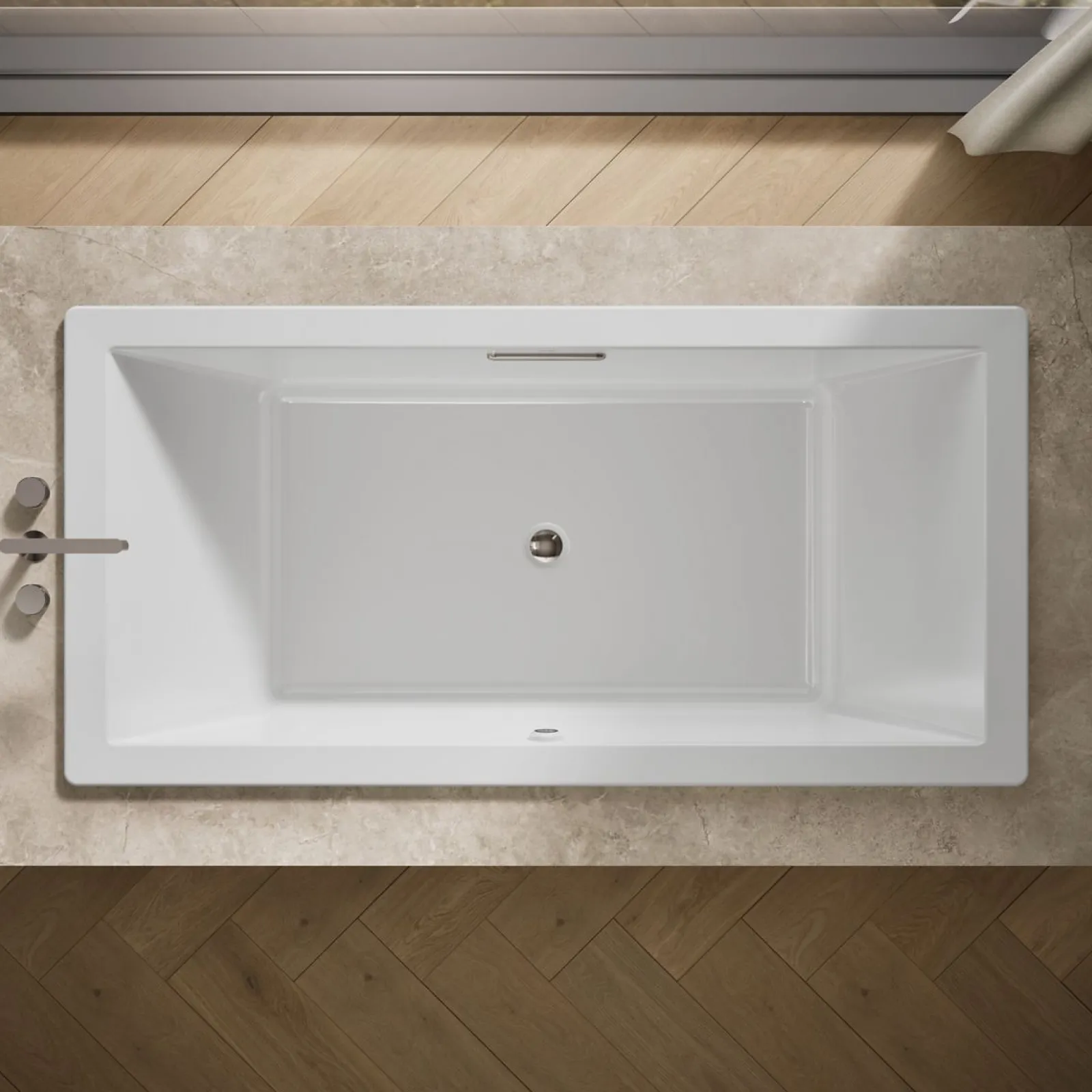 72" x 36" drop-in bath with Bask® heated surface^Kohler Discount
