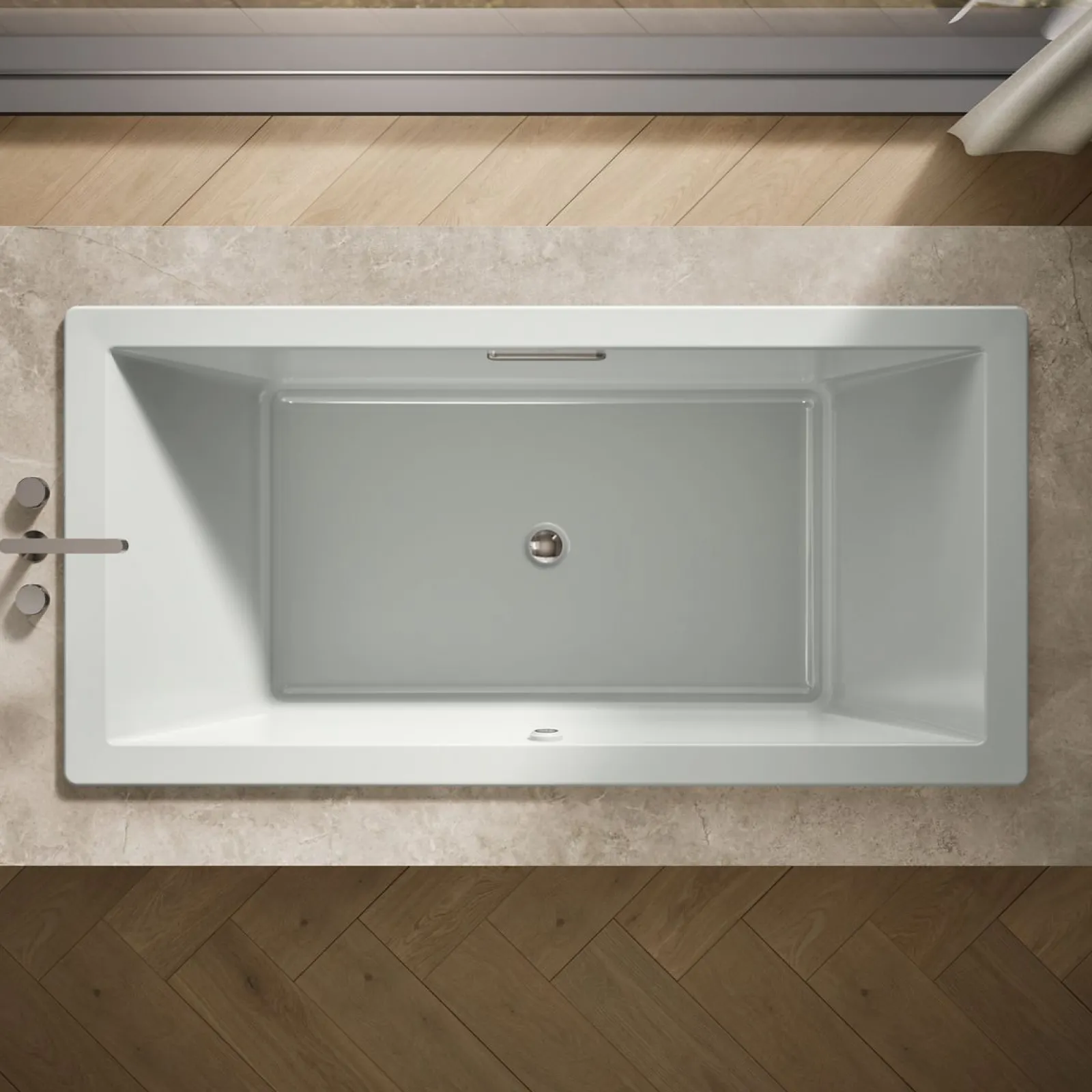 72" x 36" drop-in bath with Bask® heated surface^Kohler Discount