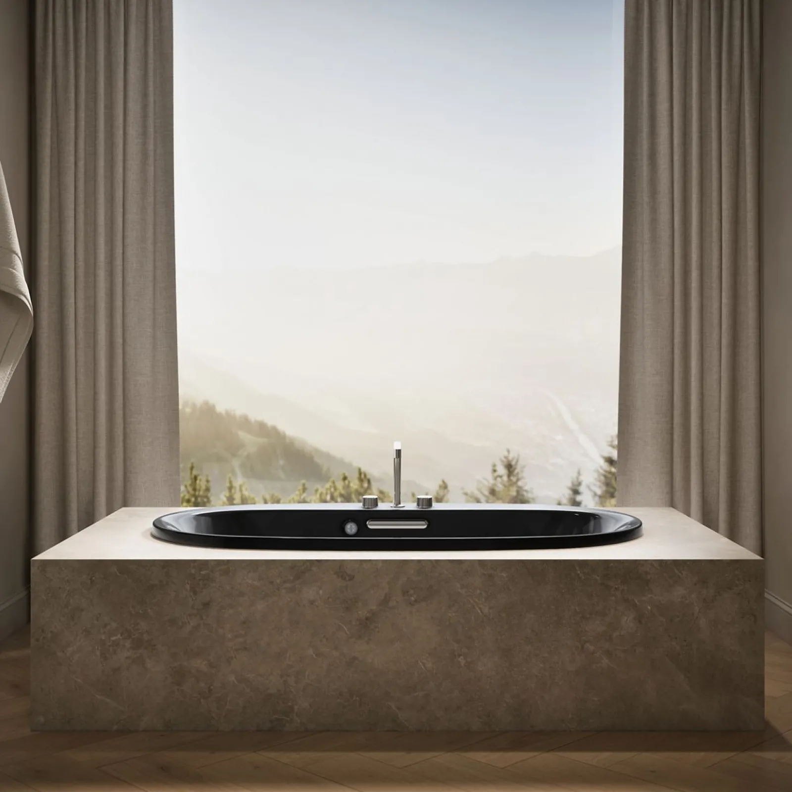 65-1/2" x 35-3/4" drop-in bath with Bask® heated surface^Kohler Discount