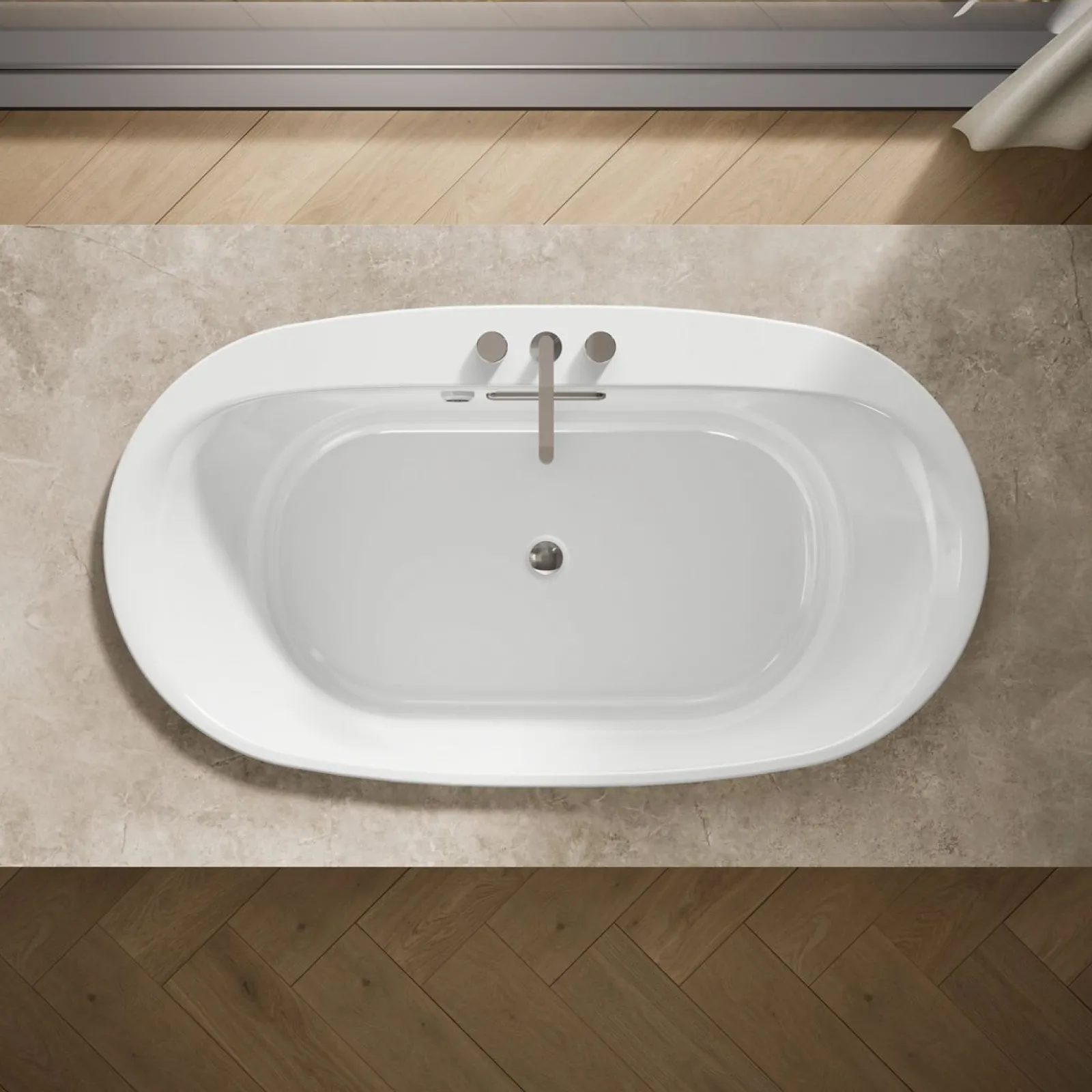 65-1/2" x 35-3/4" drop-in bath with Bask® heated surface^Kohler Discount