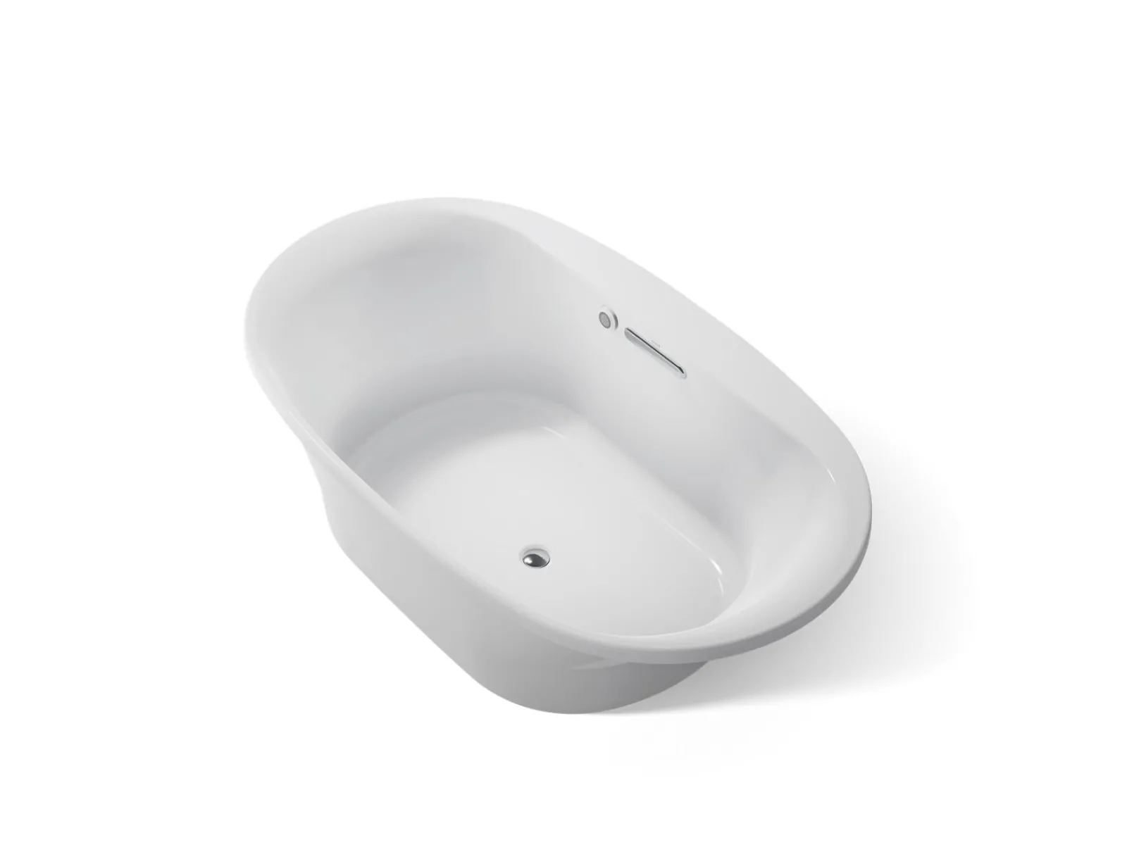 71-1/2" x 41-1/2" drop-in bath with Bask® heated surface^Kohler New