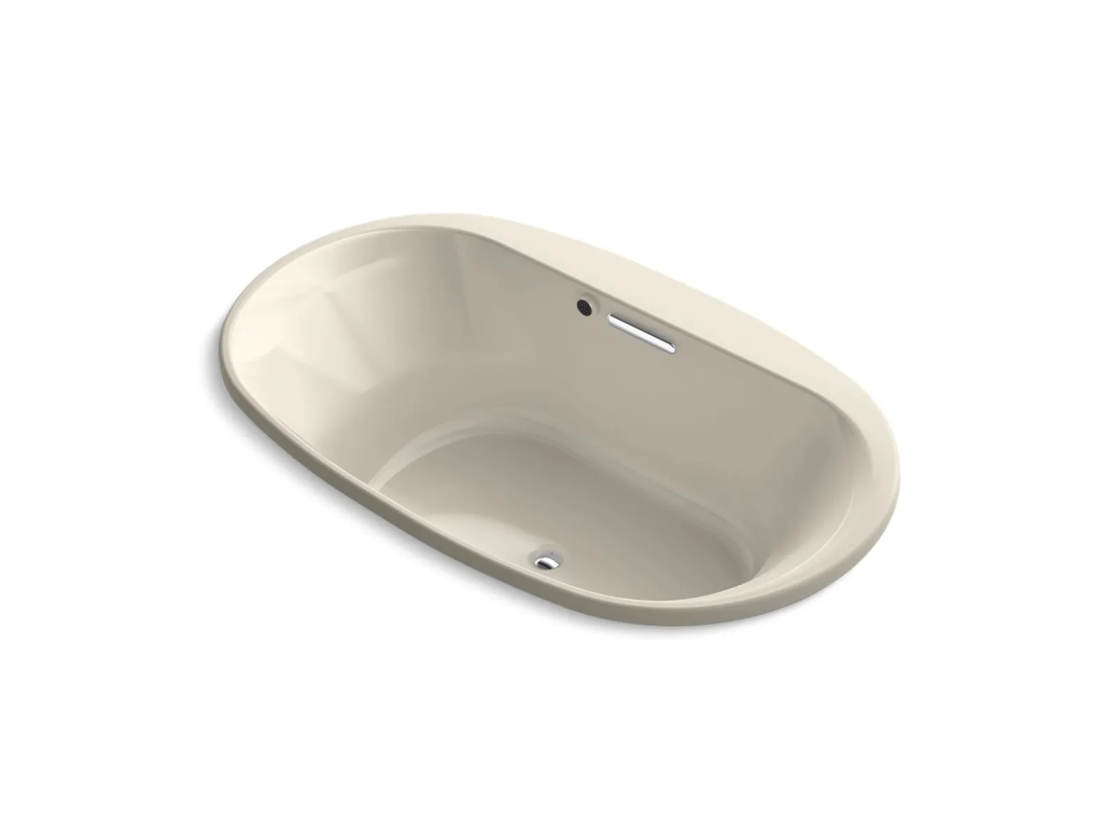 71-1/2" x 41-1/2" drop-in bath with Bask® heated surface^Kohler New
