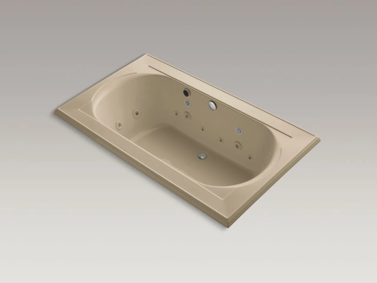 72" x 42" drop-in Effervescence whirlpool bath^Kohler Outlet