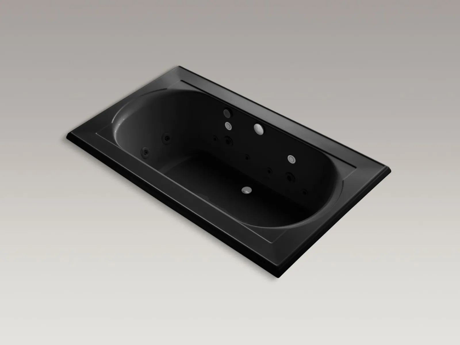 72" x 42" drop-in Effervescence whirlpool bath^Kohler Outlet