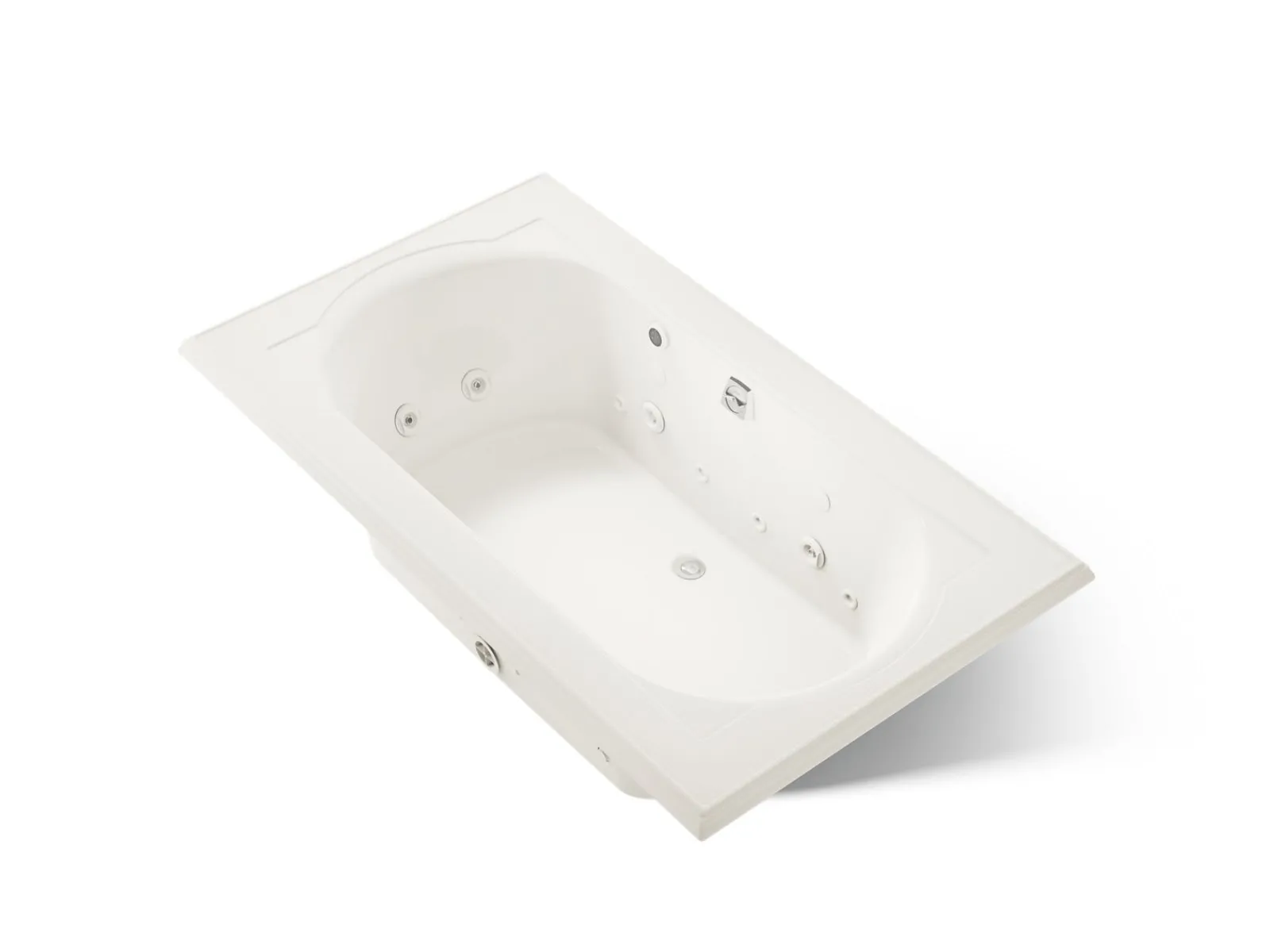 72" x 42" drop-in Effervescence whirlpool bath^Kohler Outlet