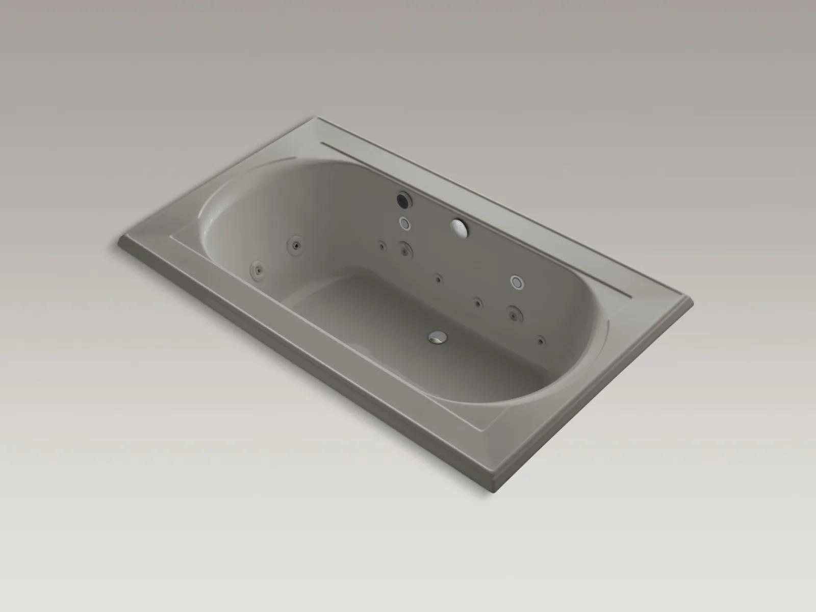 72" x 42" drop-in Effervescence whirlpool bath^Kohler Outlet