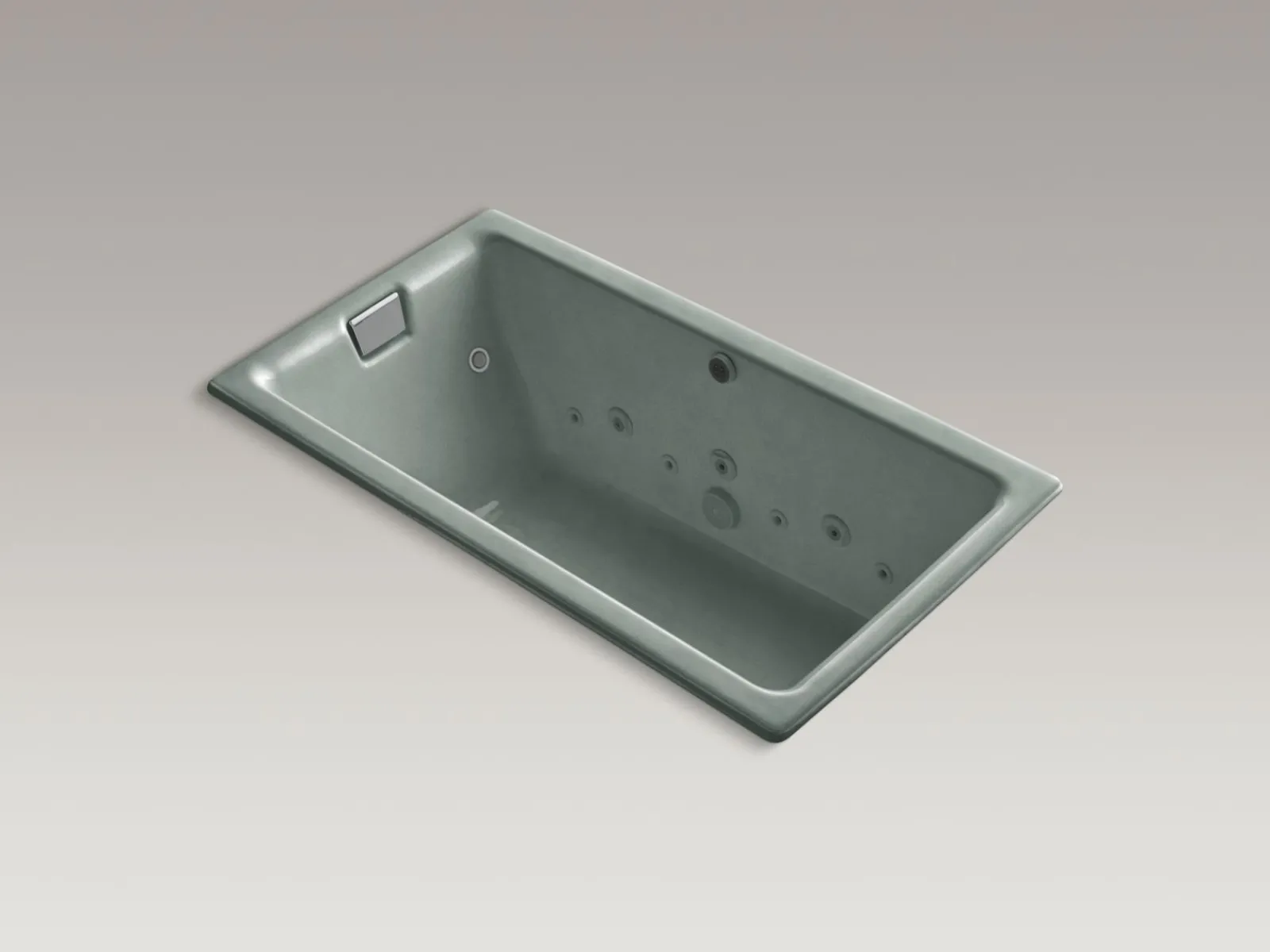66" x 36" drop-in Effervescence whirlpool bath^Kohler Hot
