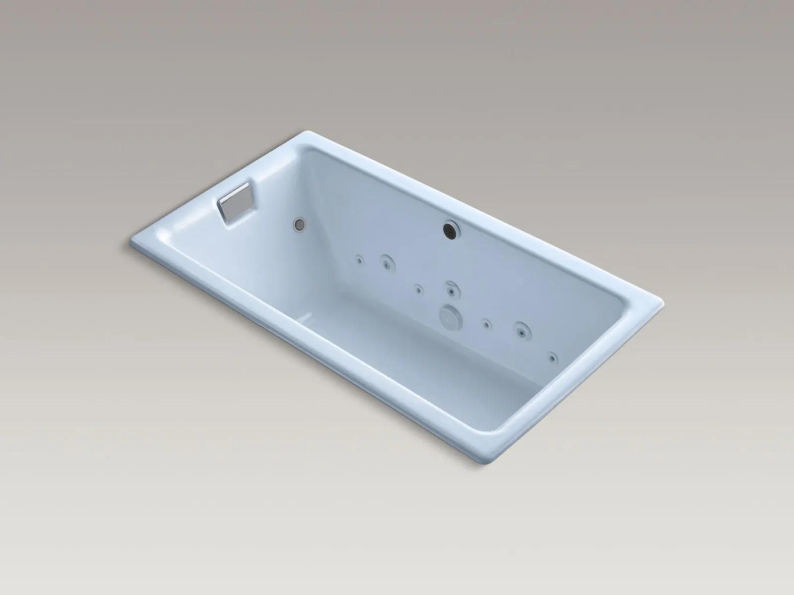 66" x 36" drop-in Effervescence whirlpool bath^Kohler Hot