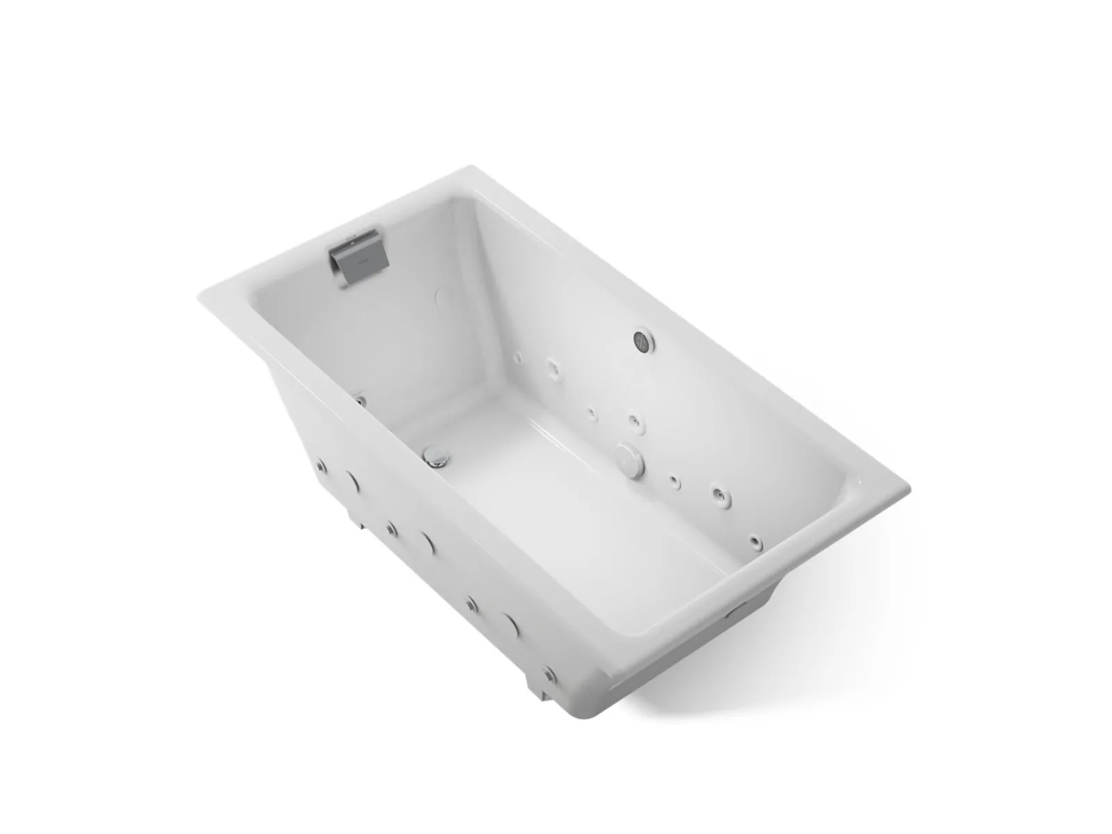 66" x 36" drop-in Effervescence whirlpool bath^Kohler Hot