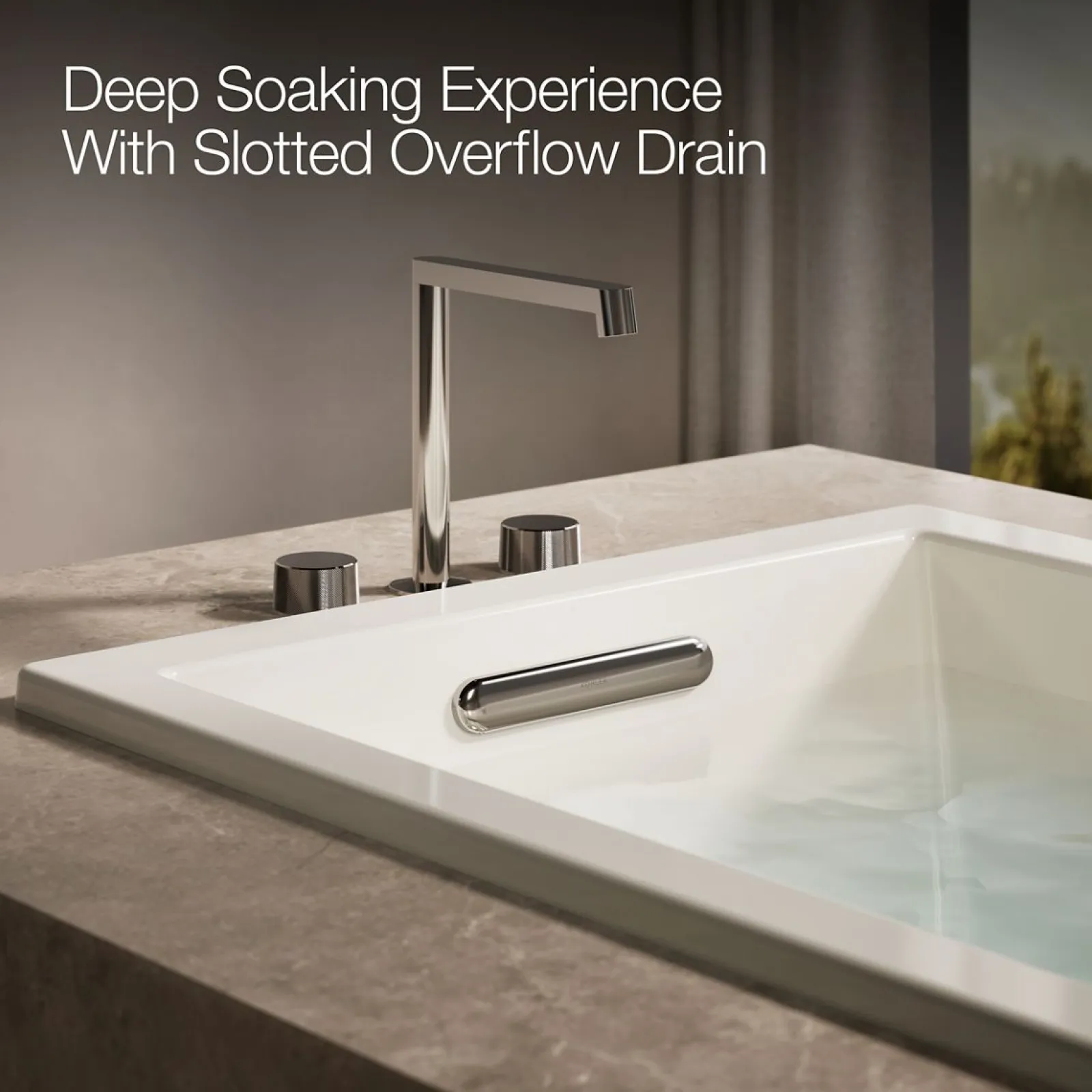 60" x 32" drop-in Heated BubbleMassage™ air bath^Kohler New