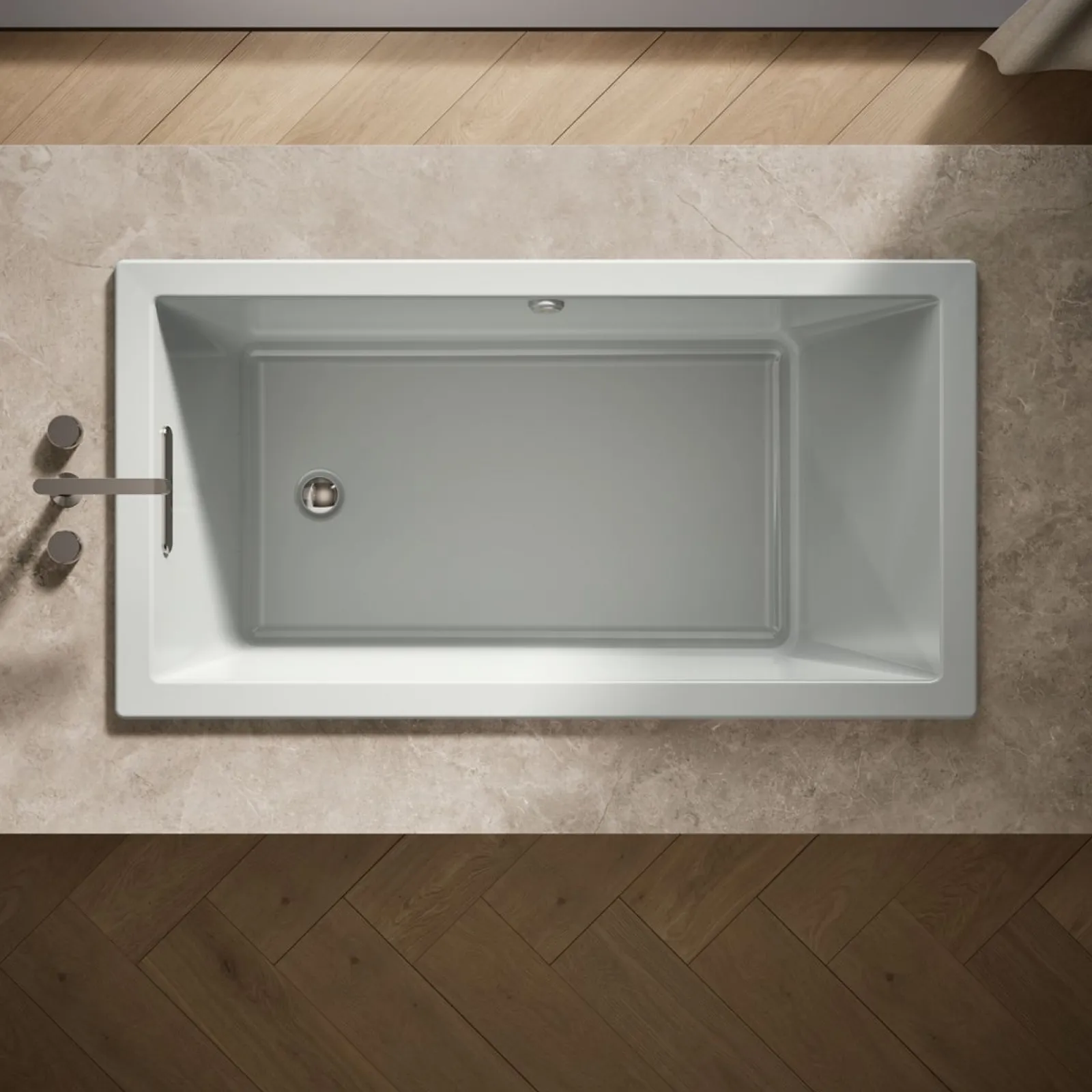 60" x 32" drop-in Heated BubbleMassage™ air bath^Kohler New