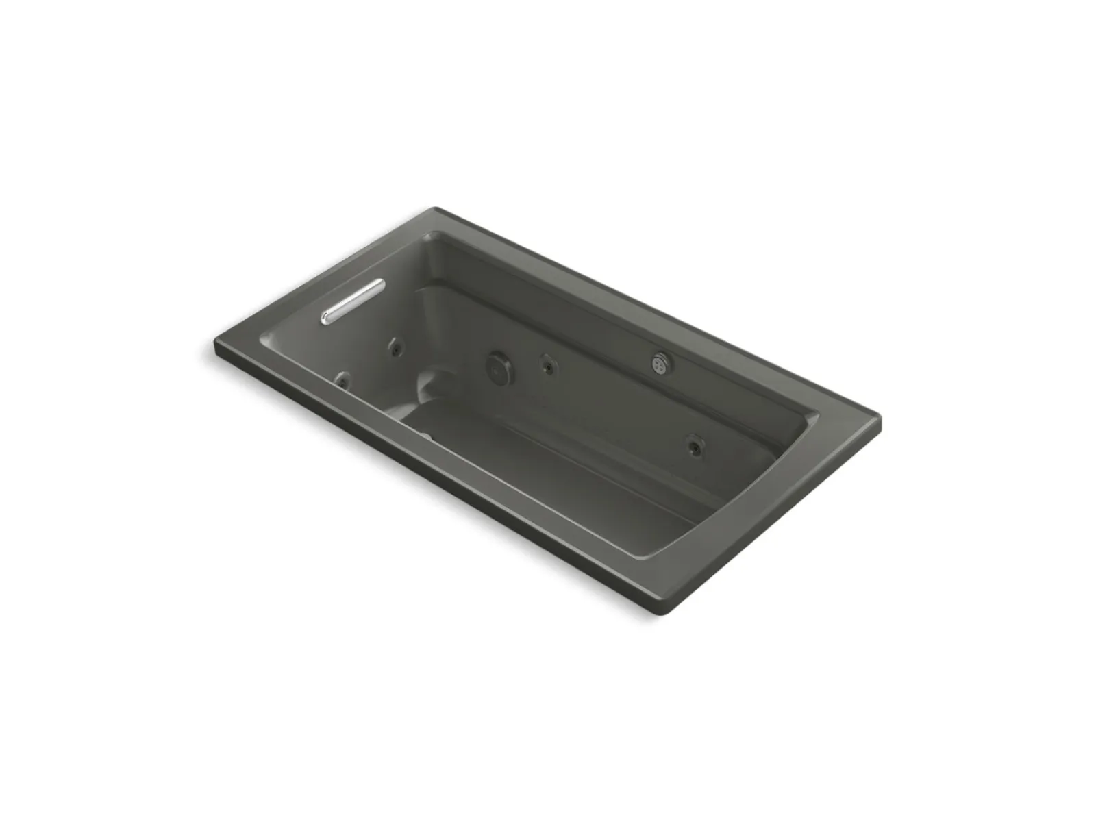60" x 32" drop-in Heated BubbleMassage™ air bath and whirlpool^Kohler