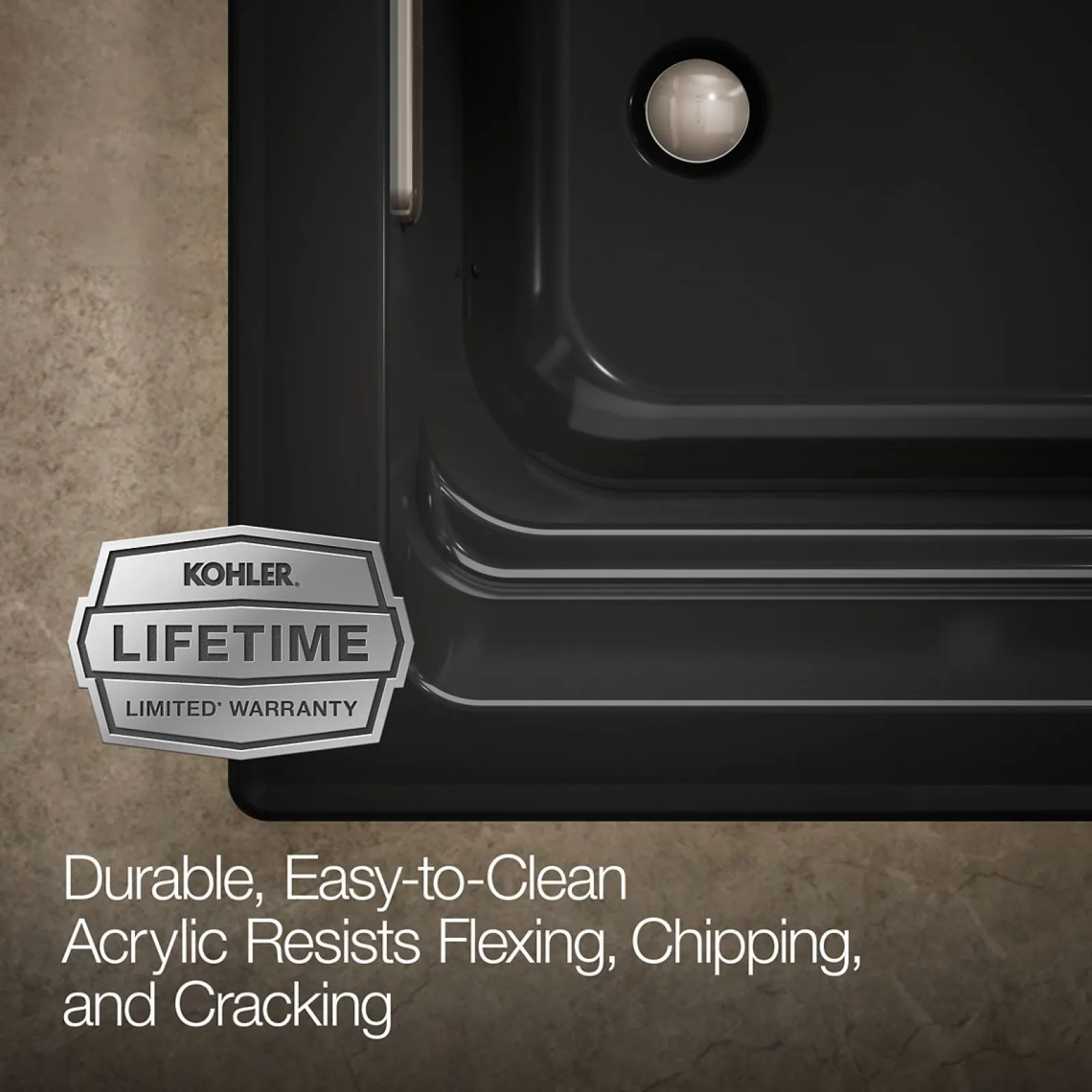 72" x 36" drop-in Heated BubbleMassage™ air bath^Kohler Sale