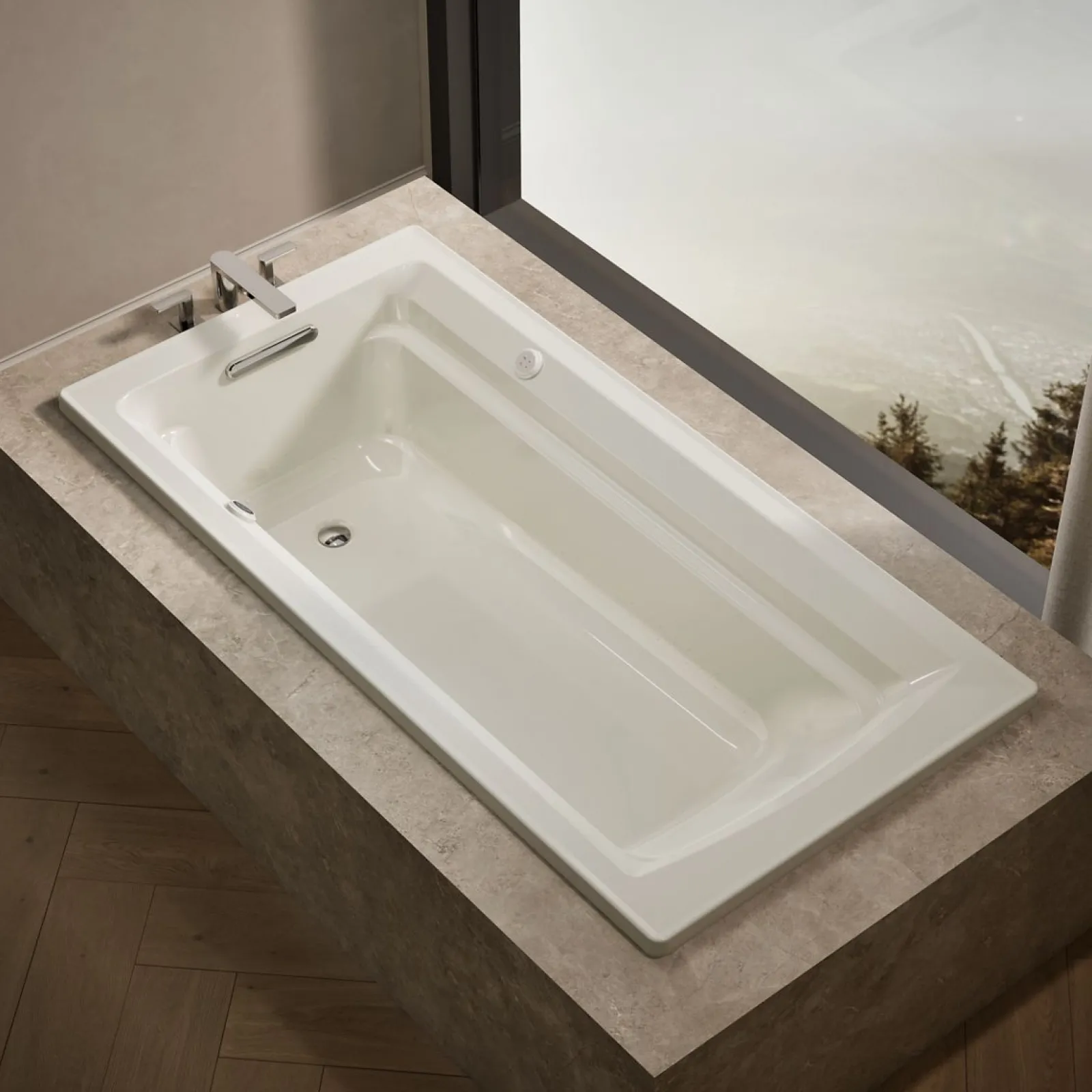 72" x 36" drop-in Heated BubbleMassage™ air bath with Bask® heated surface^Kohler Sale