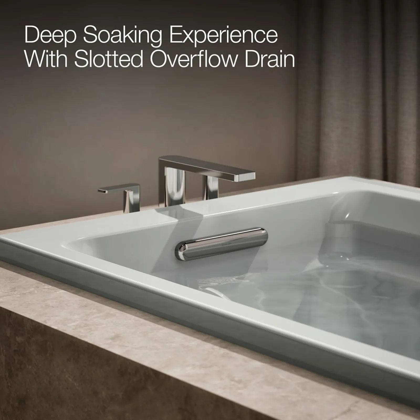 72" x 36" drop-in Heated BubbleMassage™ air bath with Bask® heated surface^Kohler Sale