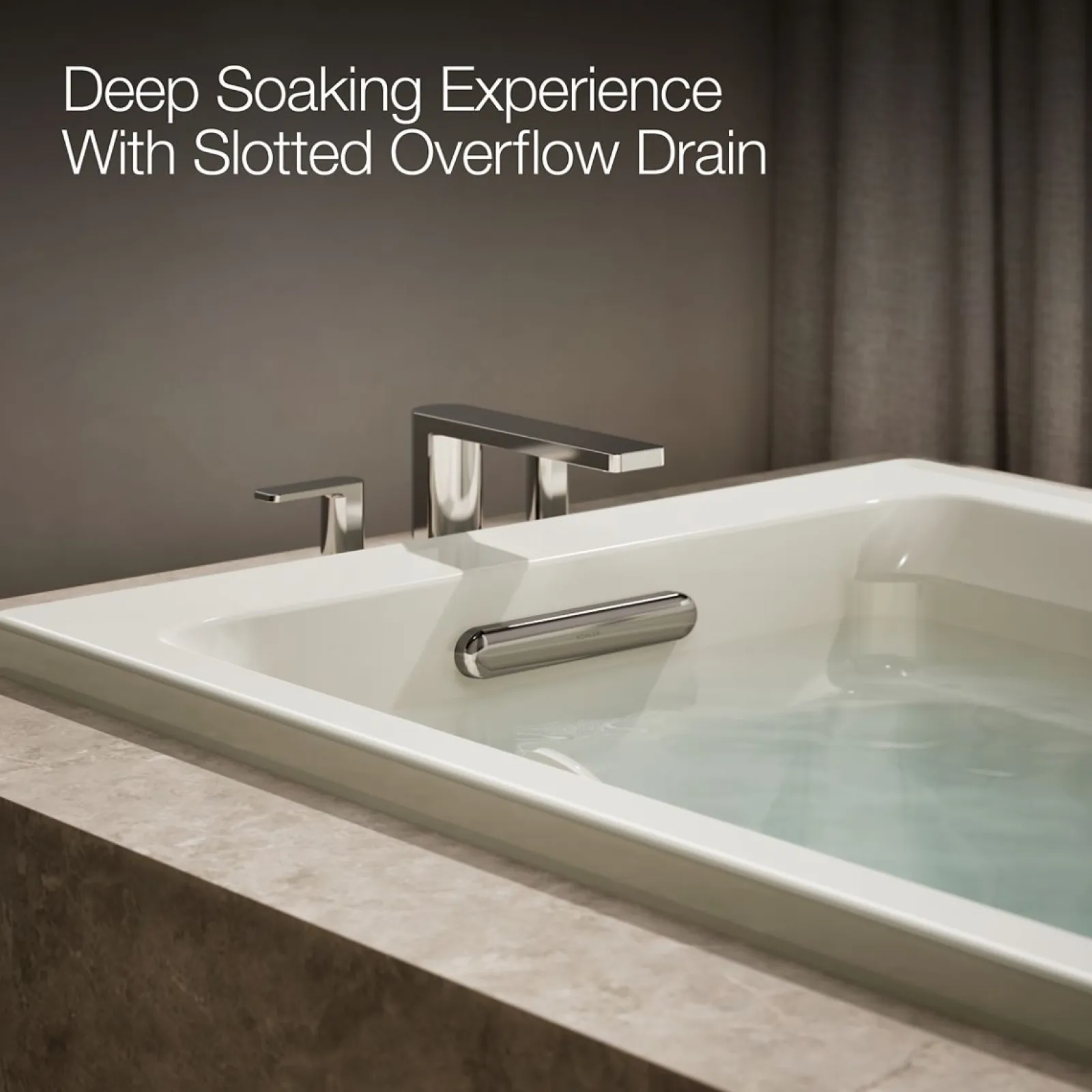 72" x 36" drop-in Heated BubbleMassage™ air bath with Bask® heated surface^Kohler Sale