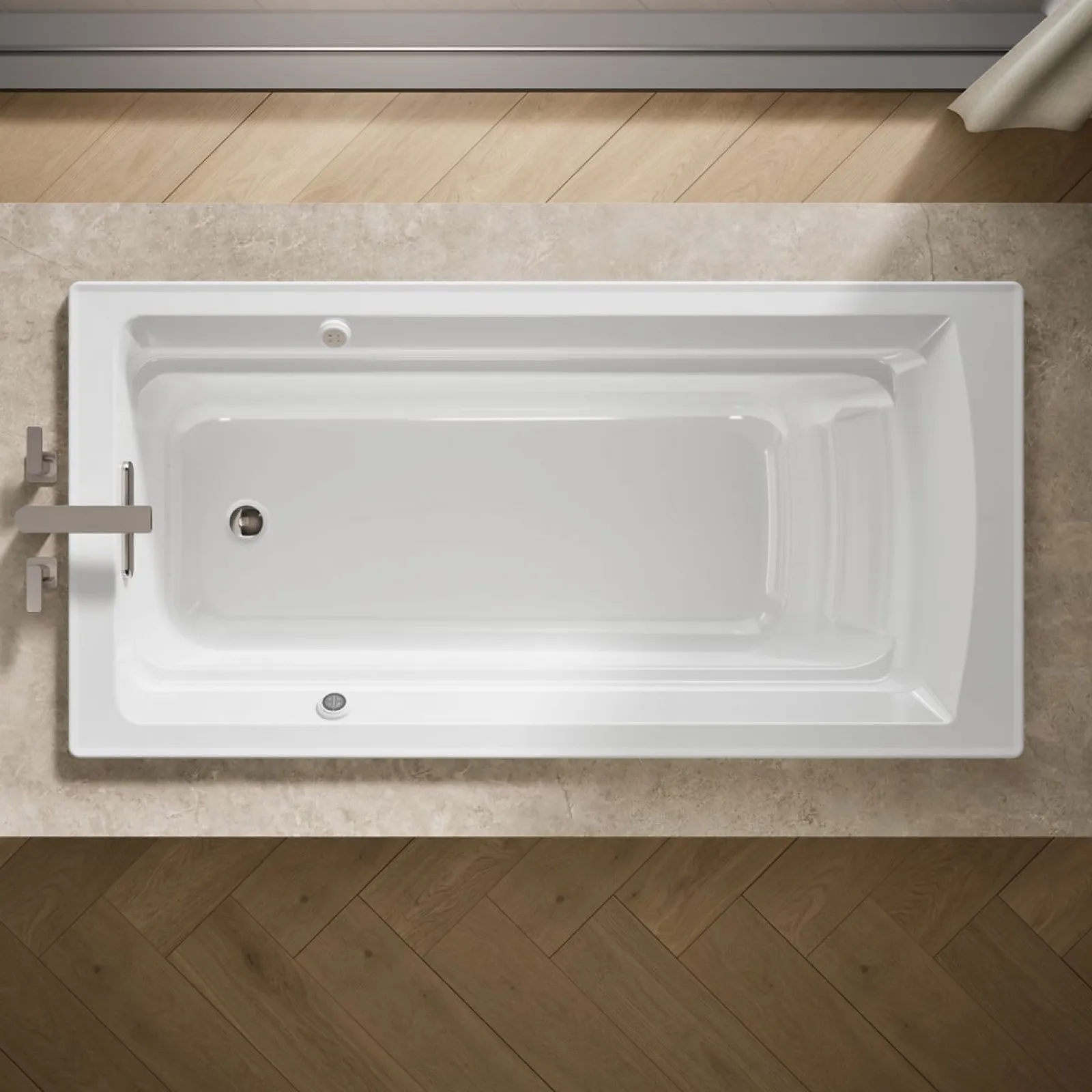 72" x 36" drop-in Heated BubbleMassage™ air bath with Bask® heated surface^Kohler Sale