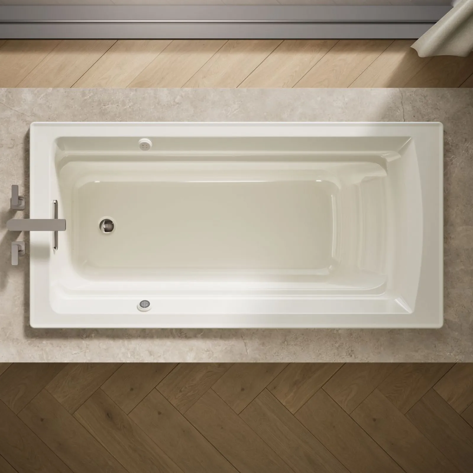 72" x 36" drop-in Heated BubbleMassage™ air bath with Bask® heated surface^Kohler Sale