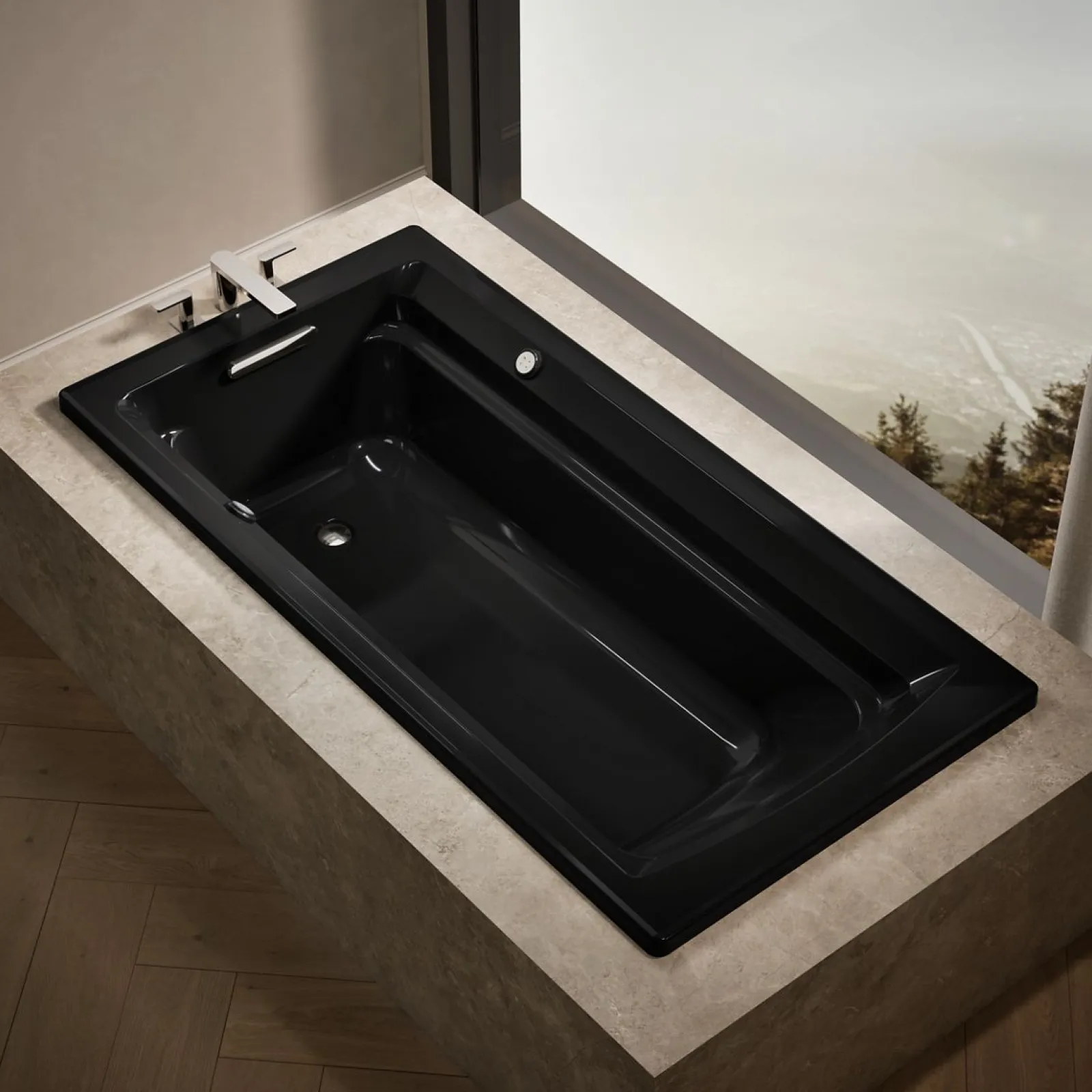 72" x 36" drop-in Heated BubbleMassage™ air bath with Bask® heated surface^Kohler Sale
