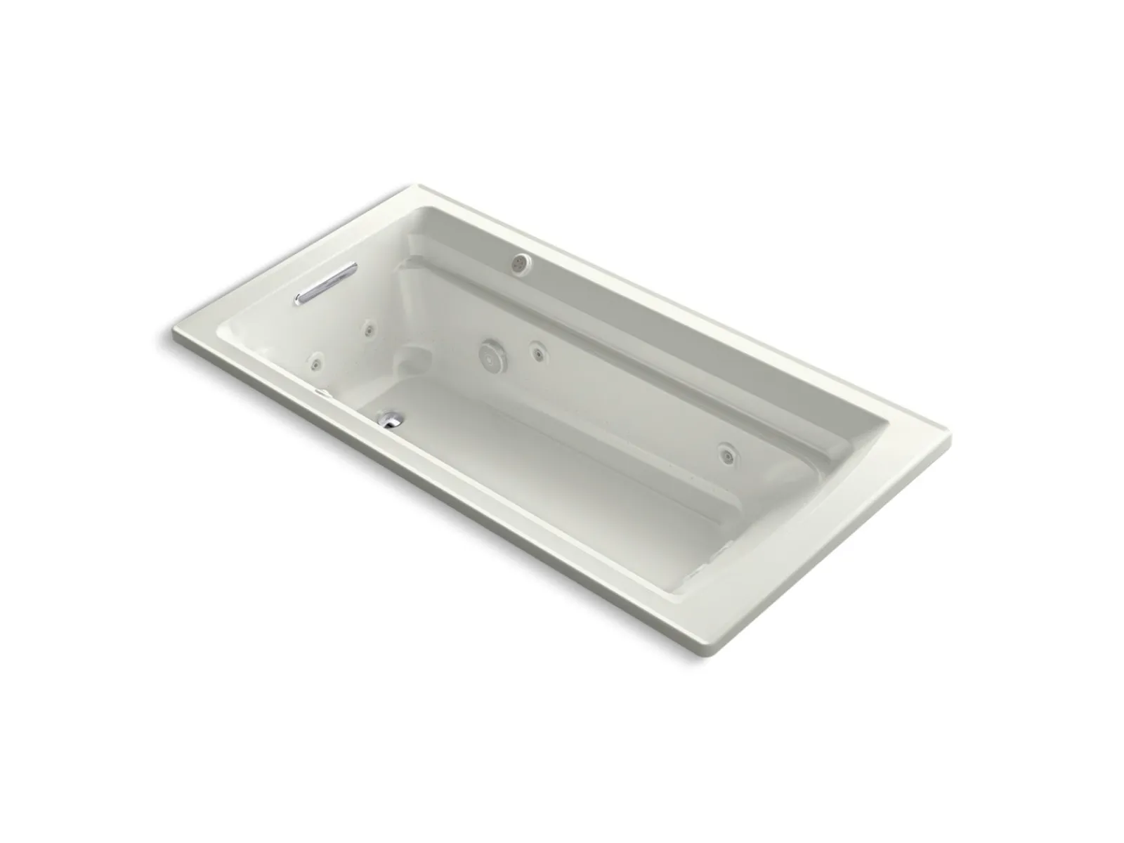 72" x 36" drop-in Heated BubbleMassage™ air bath and whirlpool^Kohler Discount