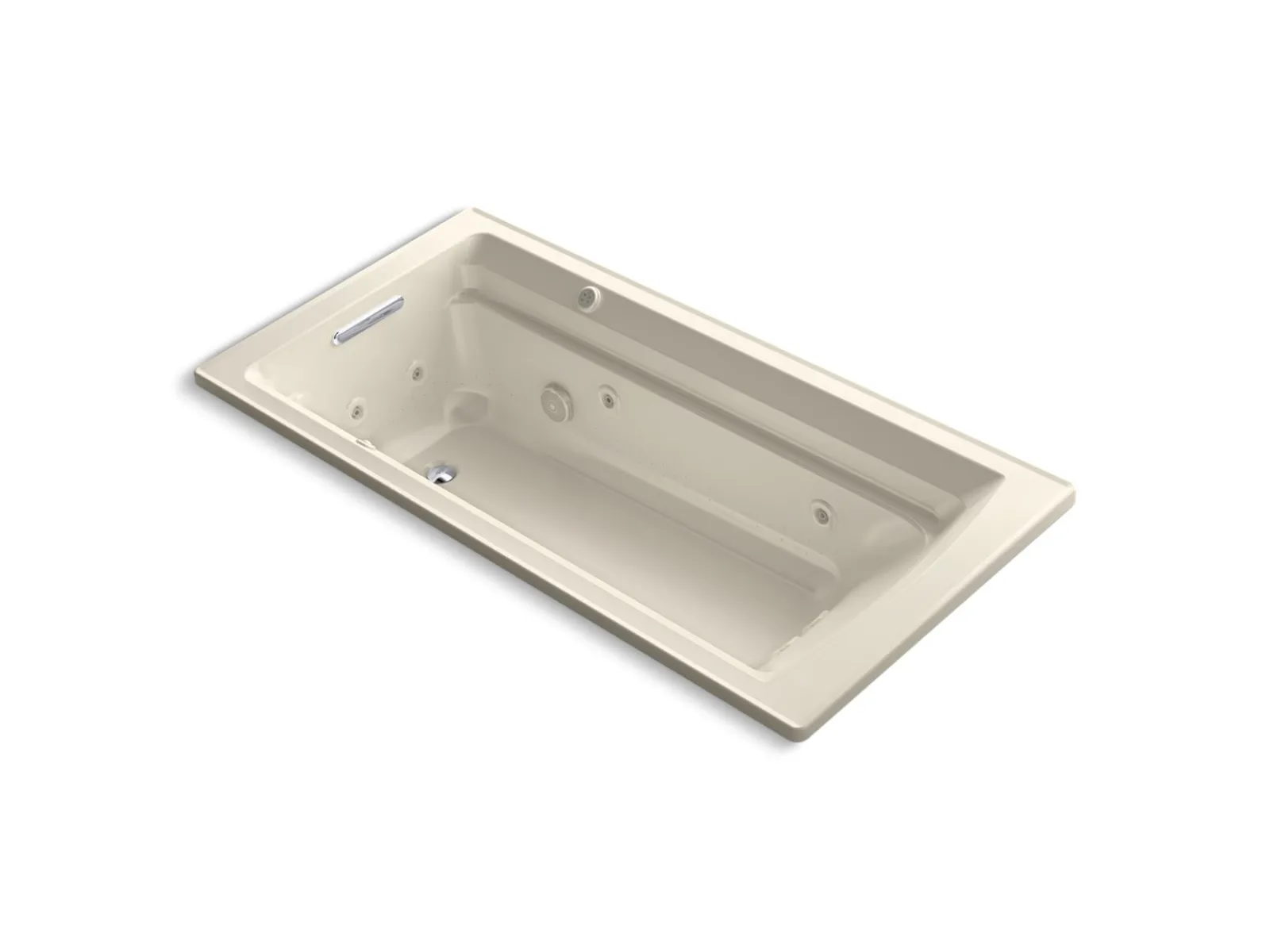 72" x 36" drop-in Heated BubbleMassage™ air bath and whirlpool^Kohler Discount