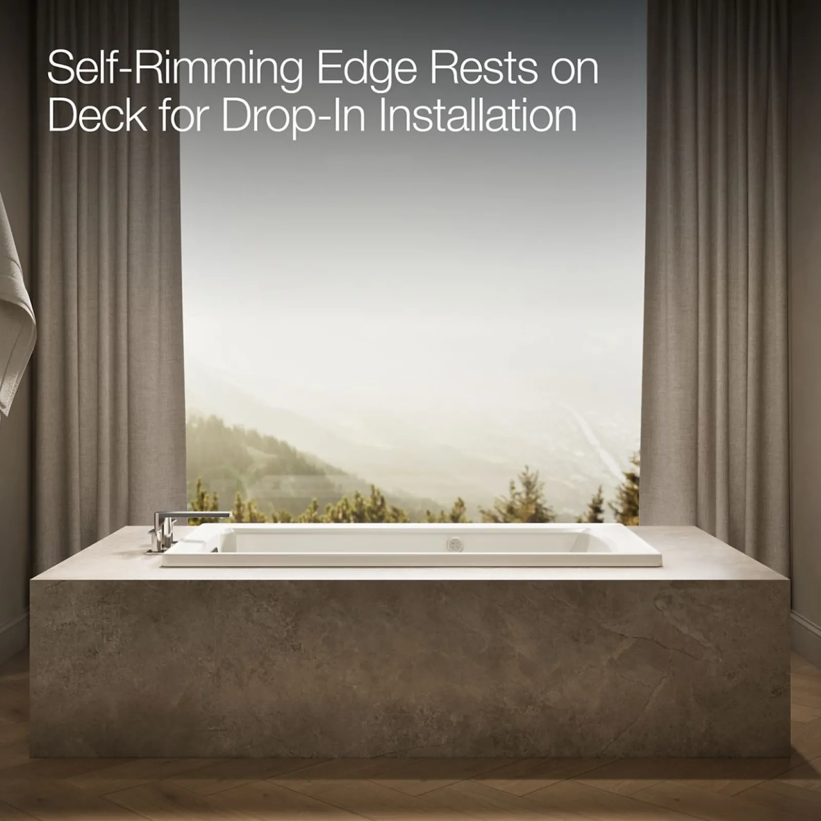 60" x 30" drop-in Heated BubbleMassage™ air bath^Kohler Sale