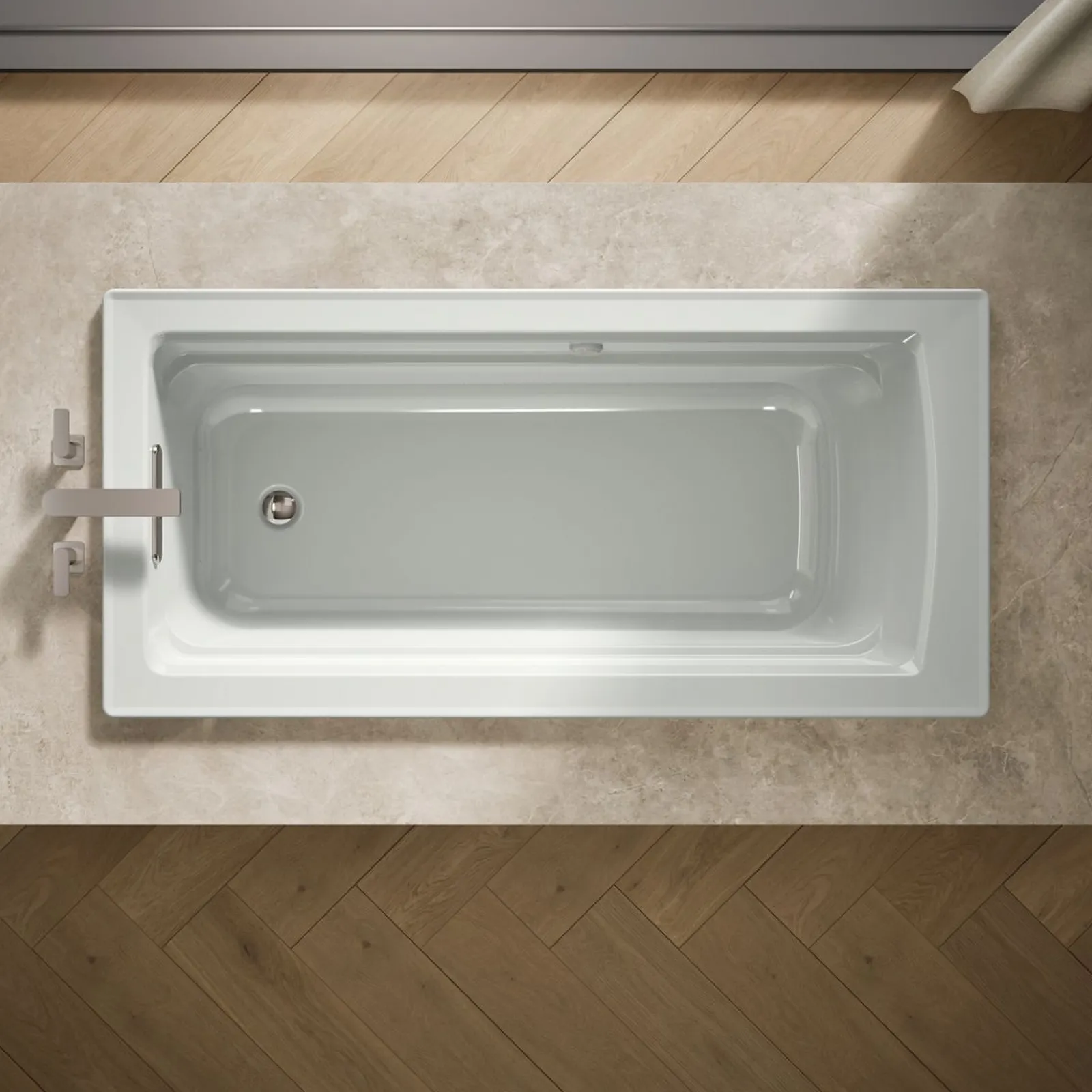 66" x 32" drop-in Heated BubbleMassage™ air bath^Kohler Best