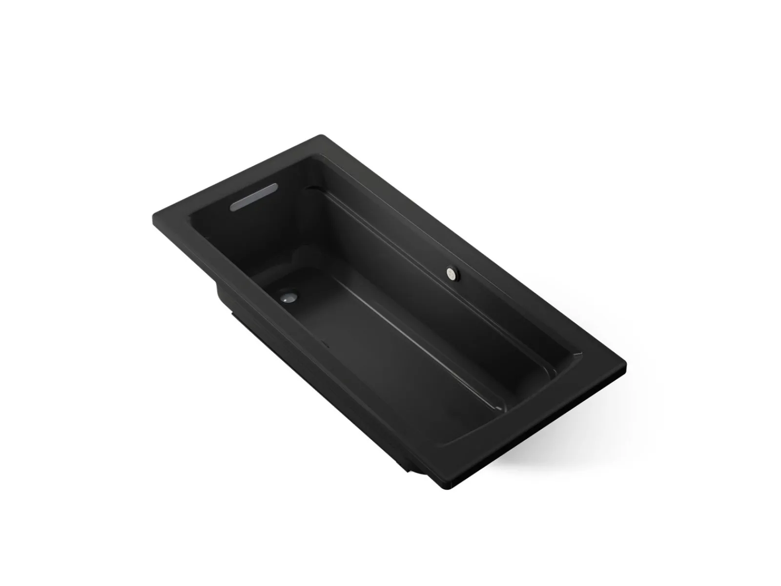 66" x 32" drop-in Heated BubbleMassage™ air bath with Bask® heated surface^Kohler