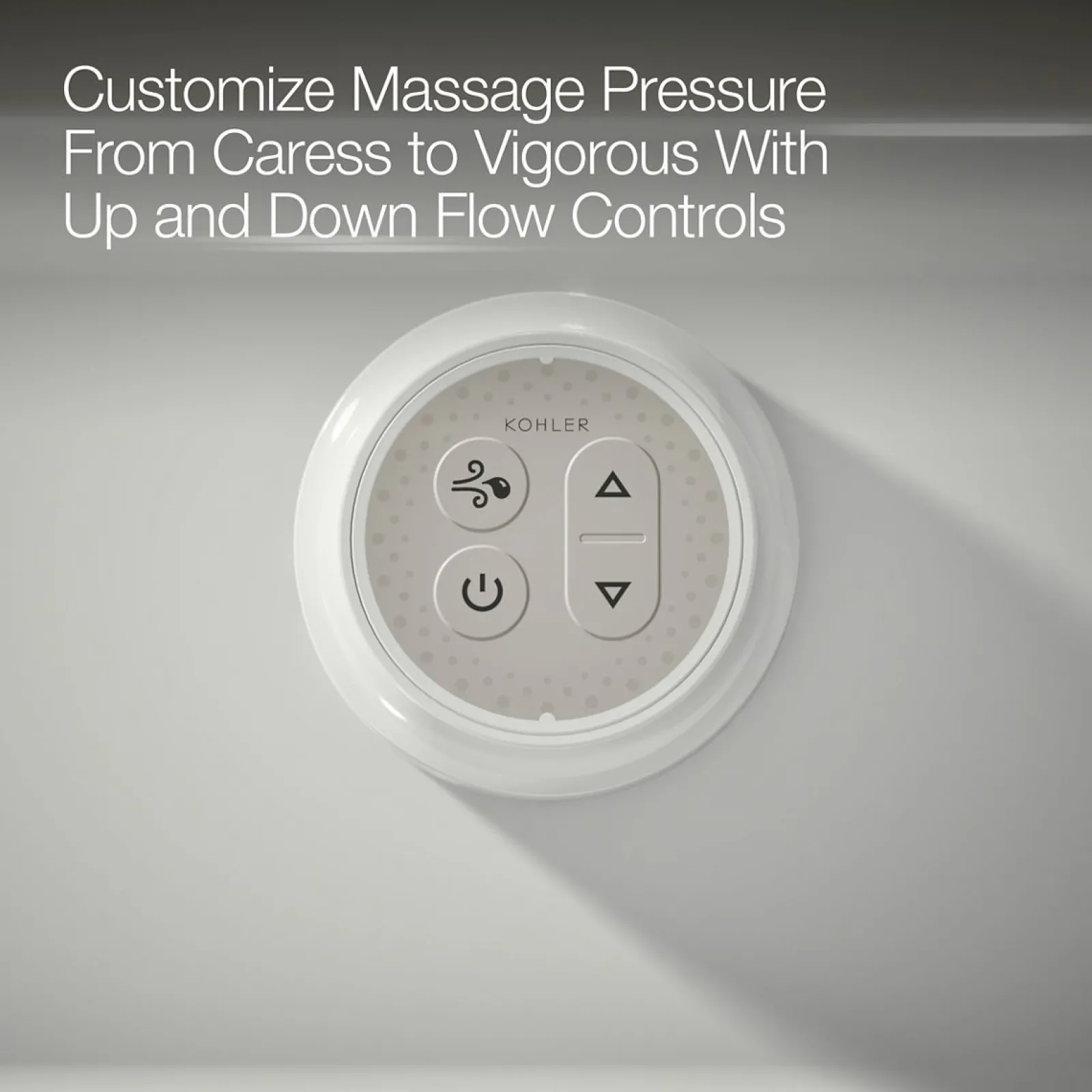 66" x 32" drop-in Heated BubbleMassage™ air bath with whirlpool^Kohler New
