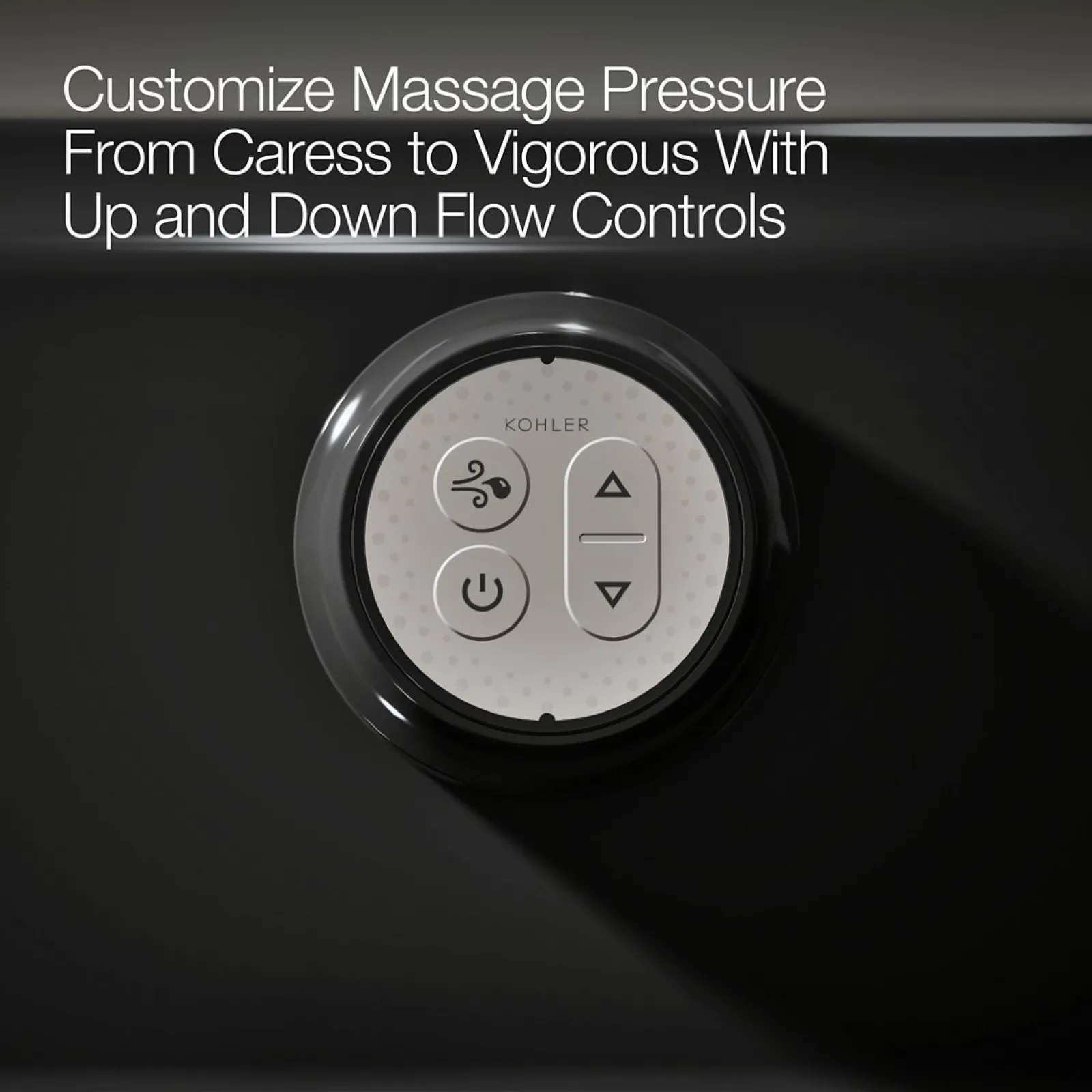 66" x 32" drop-in Heated BubbleMassage™ air bath with whirlpool^Kohler New