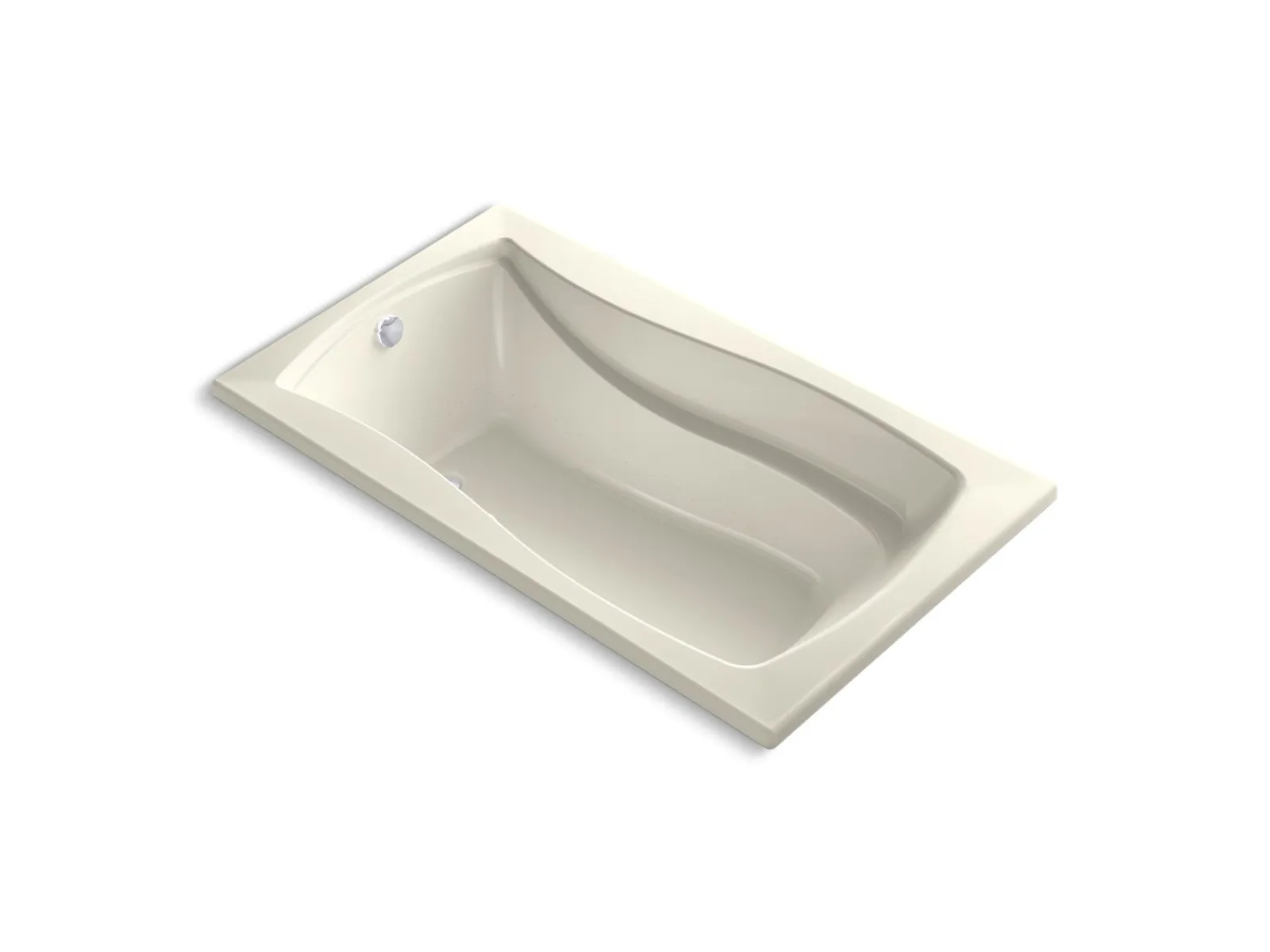 66" x 36" drop-in Heated BubbleMassage™ air bath with Bask® heated surface^Kohler Discount