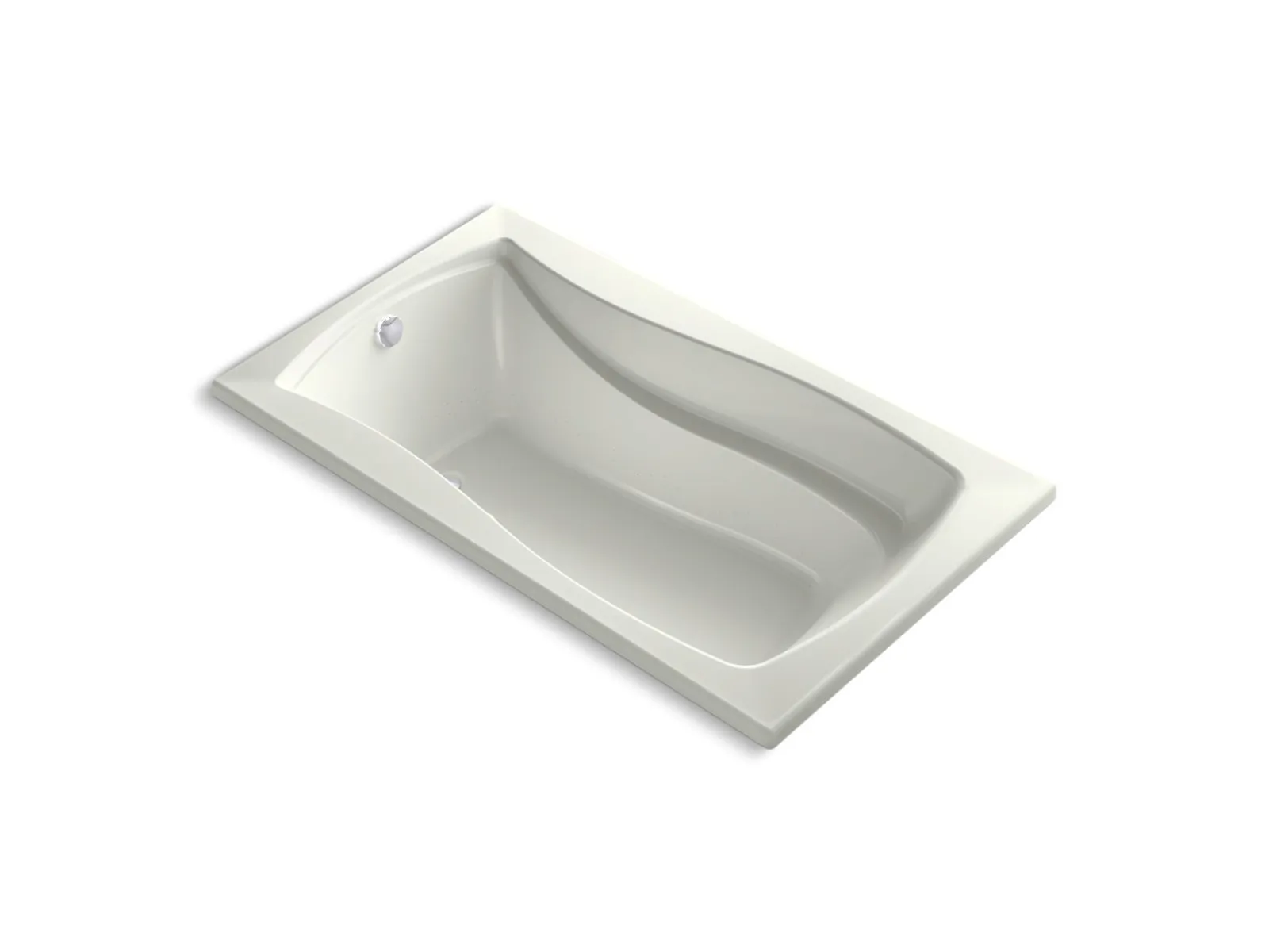 66" x 36" drop-in Heated BubbleMassage™ air bath with Bask® heated surface^Kohler Discount