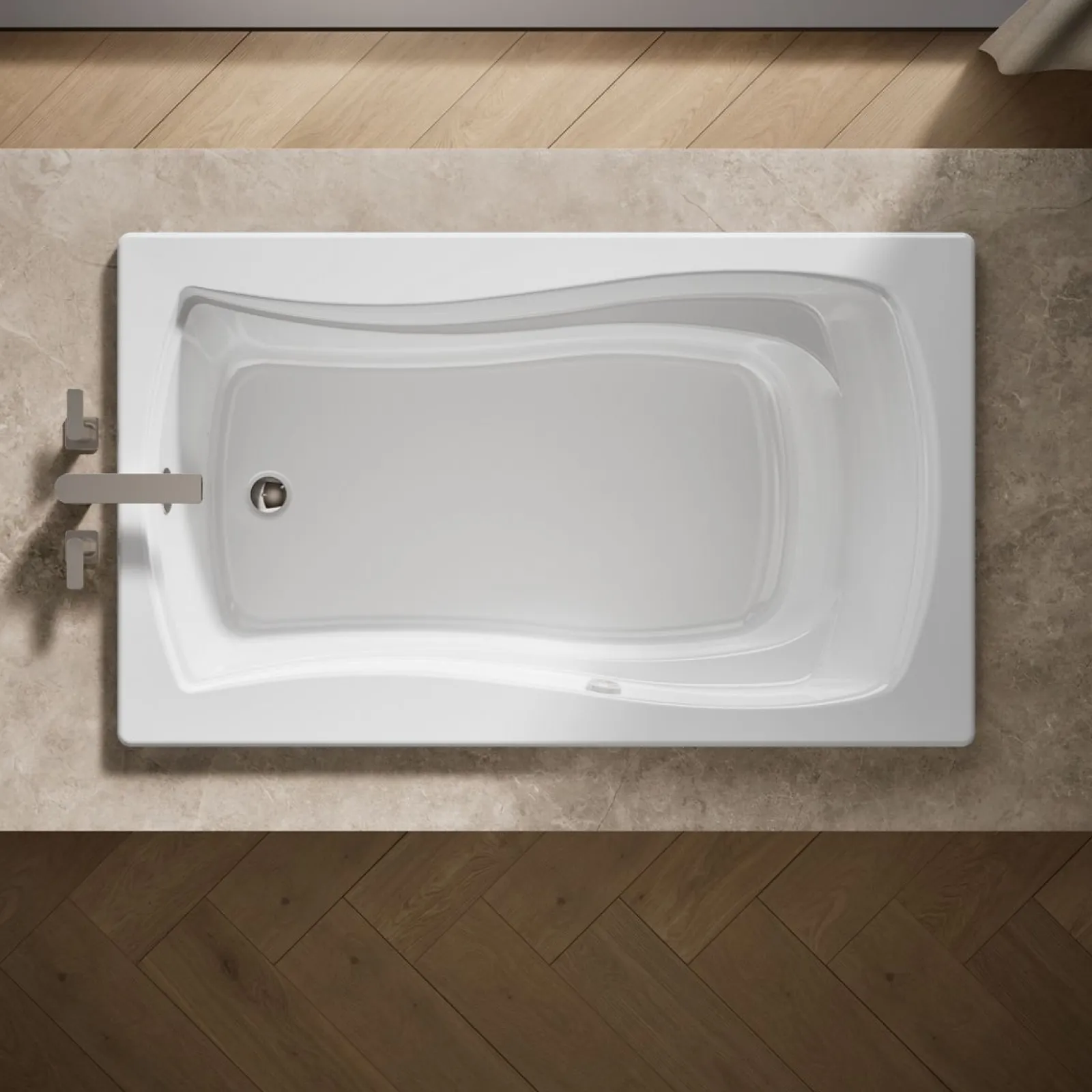 60" x 36" drop-in Heated BubbleMassage™ air bath^Kohler Sale