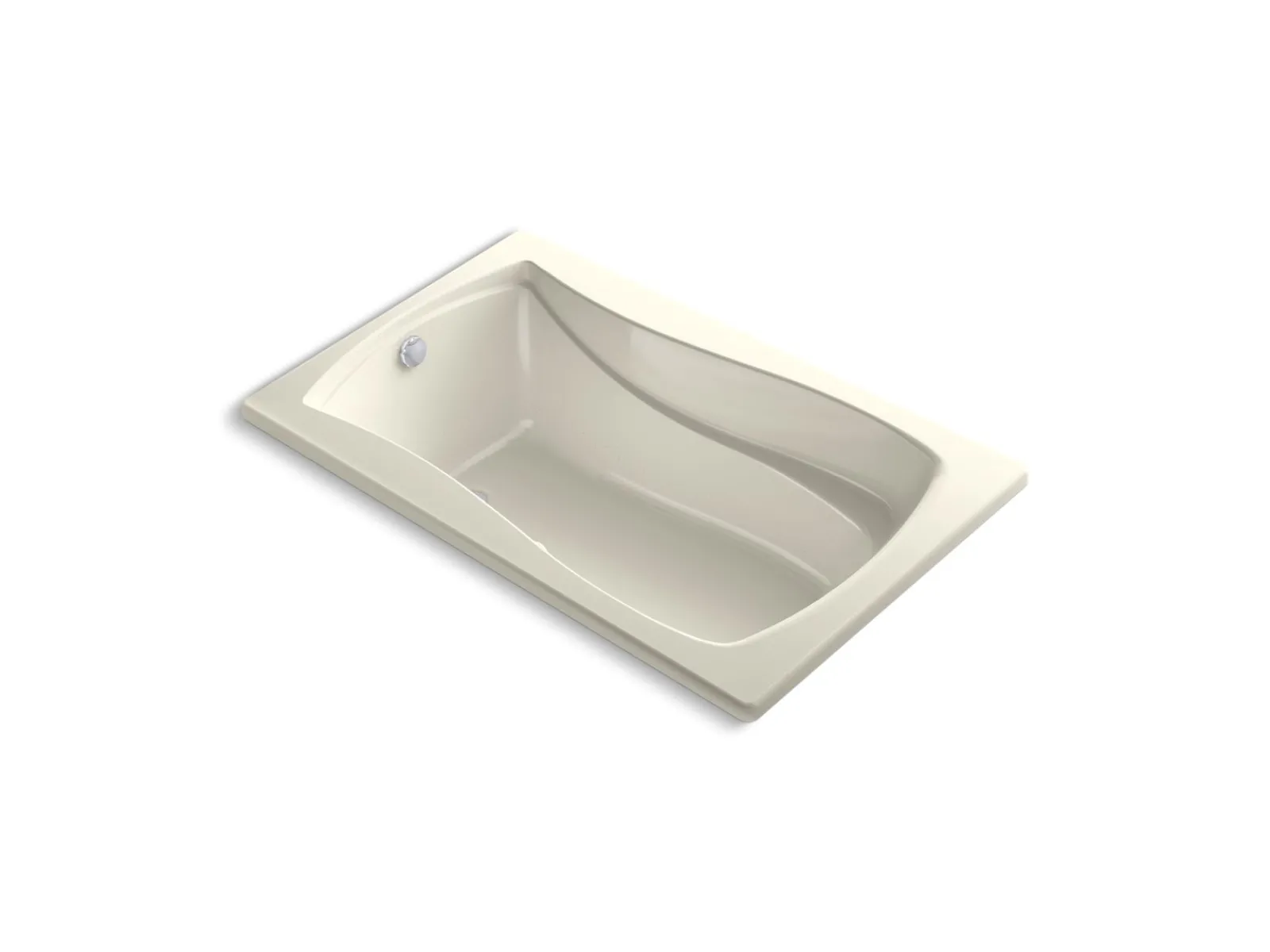 60" x 36" drop-in Heated BubbleMassage™ air bath with Bask® heated surface^Kohler Discount