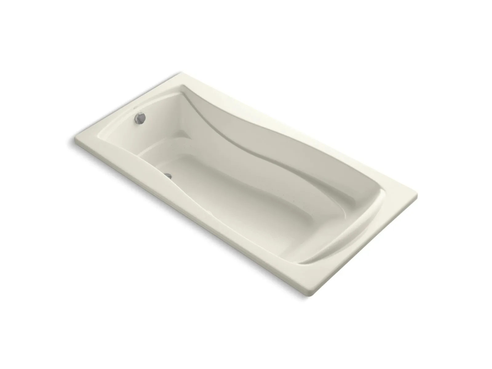 72-1/4" x 36-1/4" drop-in Heated BubbleMassage™ air bath^Kohler